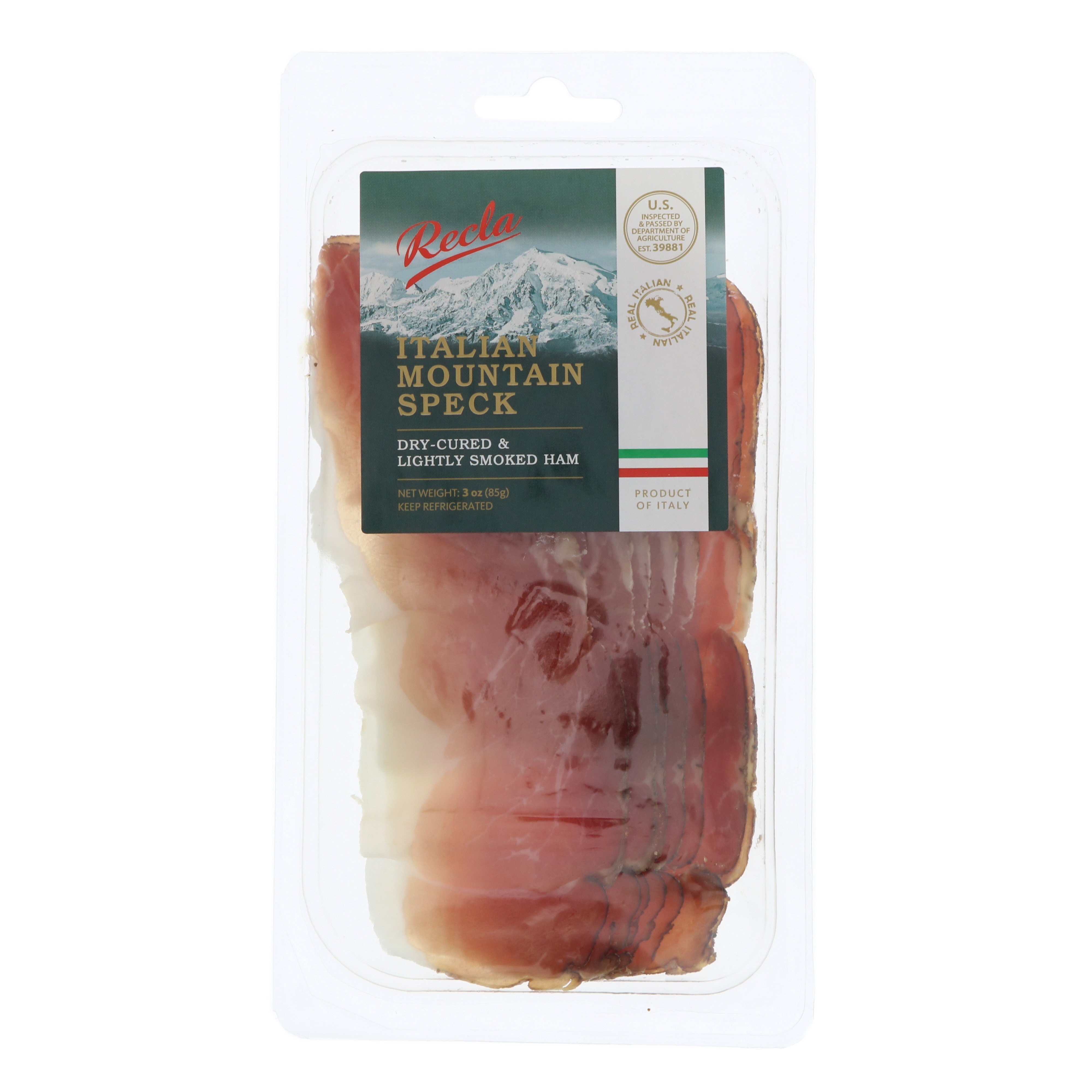 Recla Italian Mountain Speck Smoked Ham Shop Meat at HEB