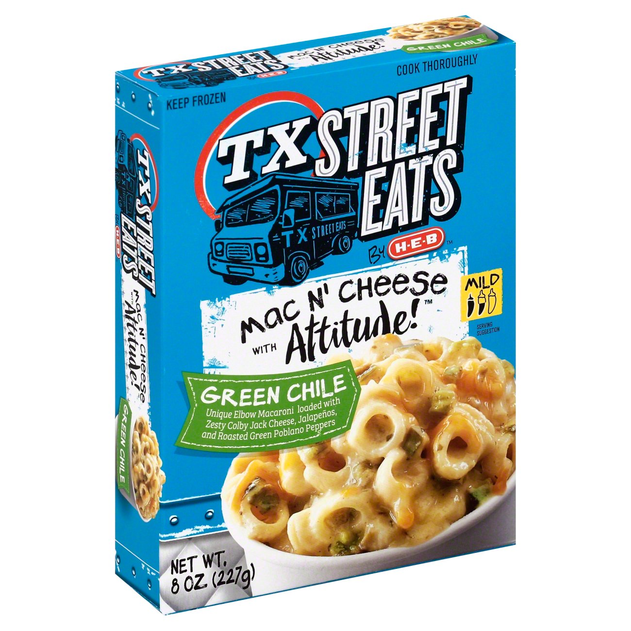 HEB TX Street Eats Mac & Cheese Green Chile Shop Entrees & Sides at