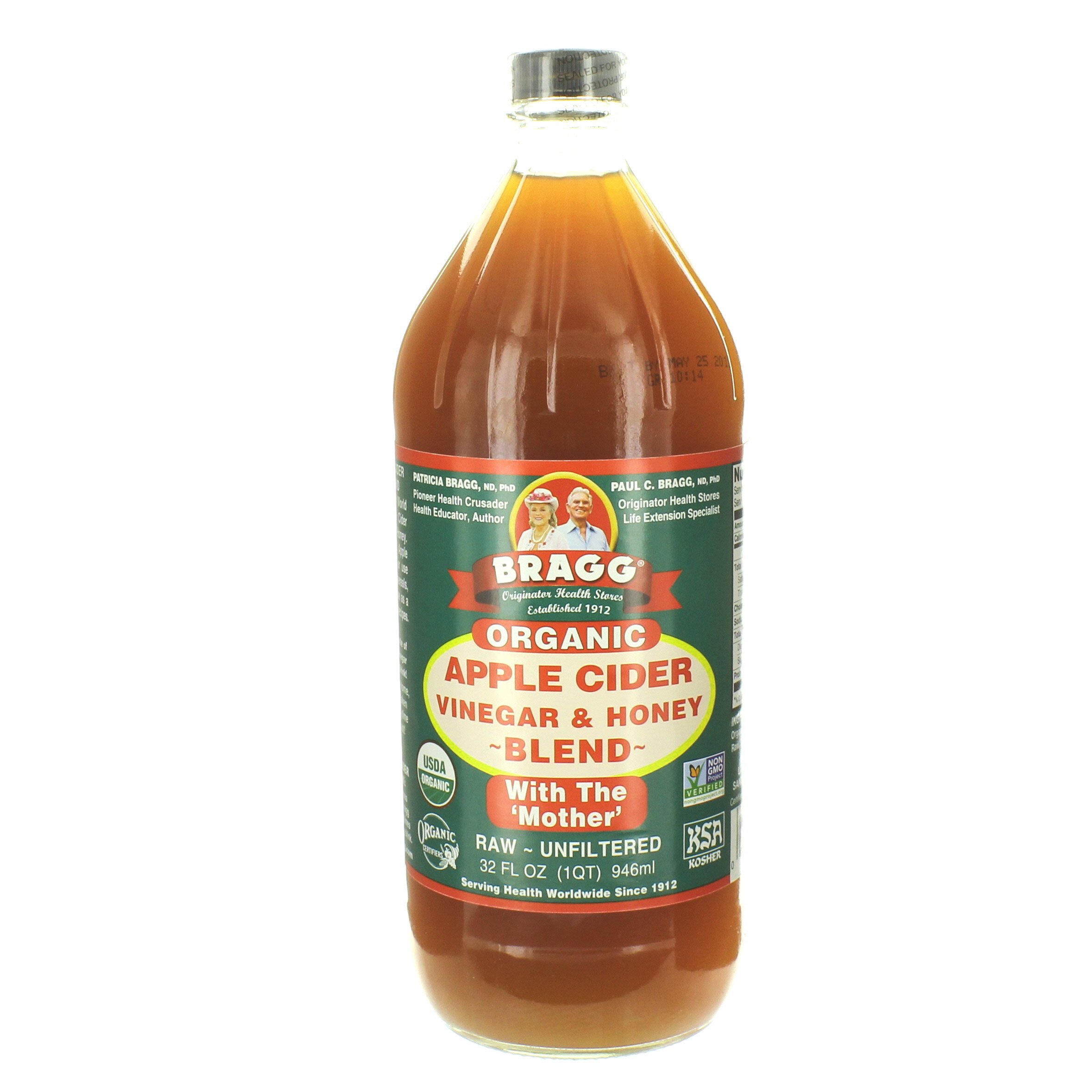 Bragg Apple Cider Vinegar & Honey Shop Vinegar & cooking wine at HEB