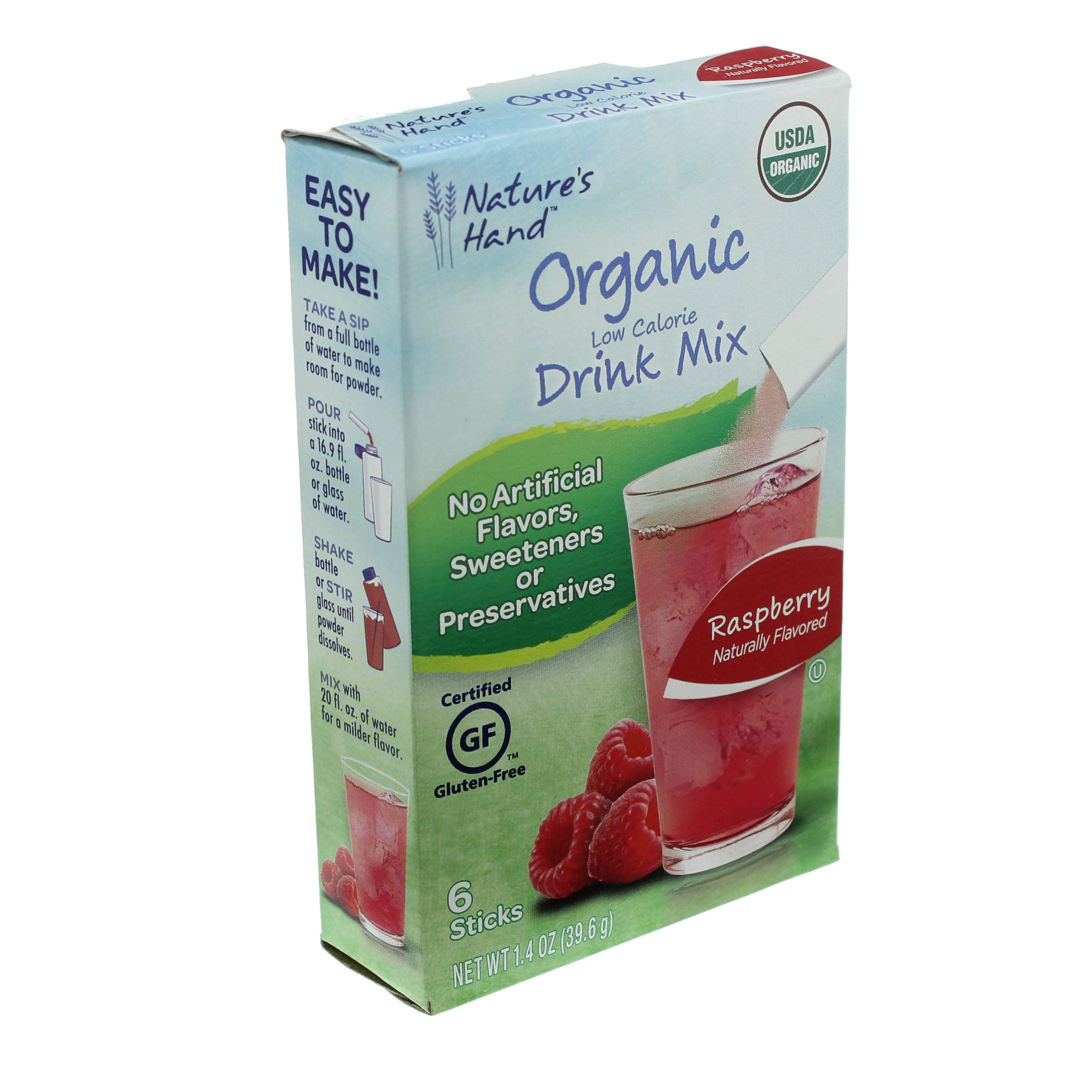 Nature's Hand Organic Raspberry Shop Mixes & Flavor Enhancers at HEB
