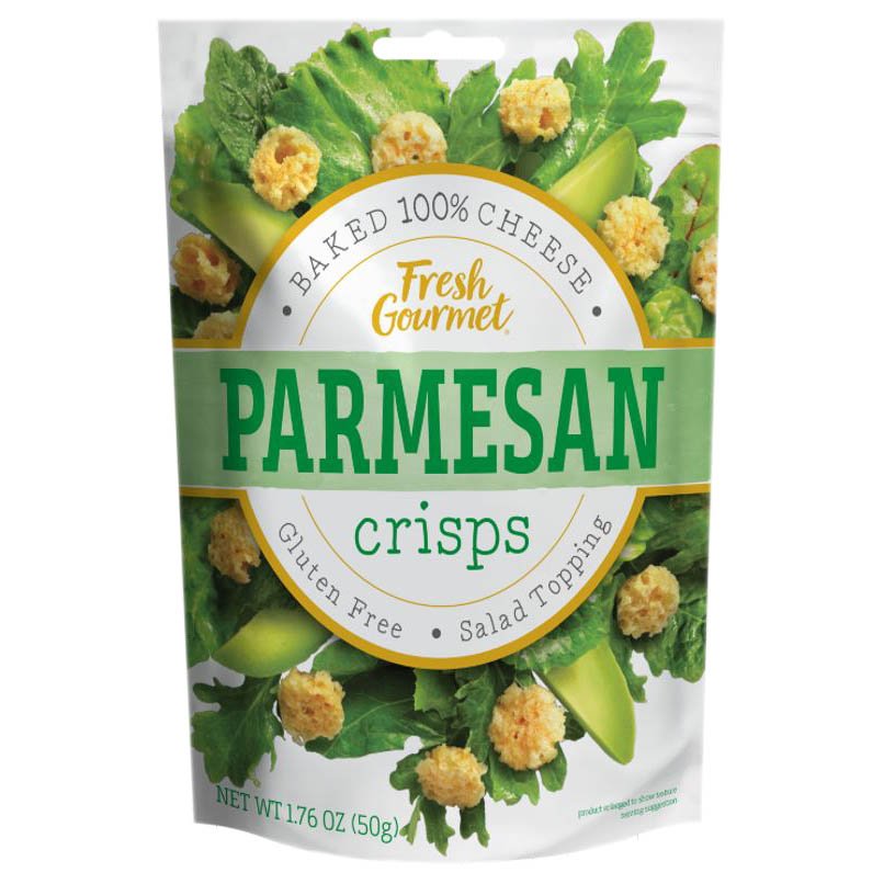 Fresh Gourmet Parmesan Cheese Crisps Shop Dressing, Oil & Vinegar at