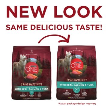 Purina ONE True Instinct High Protein Puppy Food Formula Natural - Real Salmon and Tuna