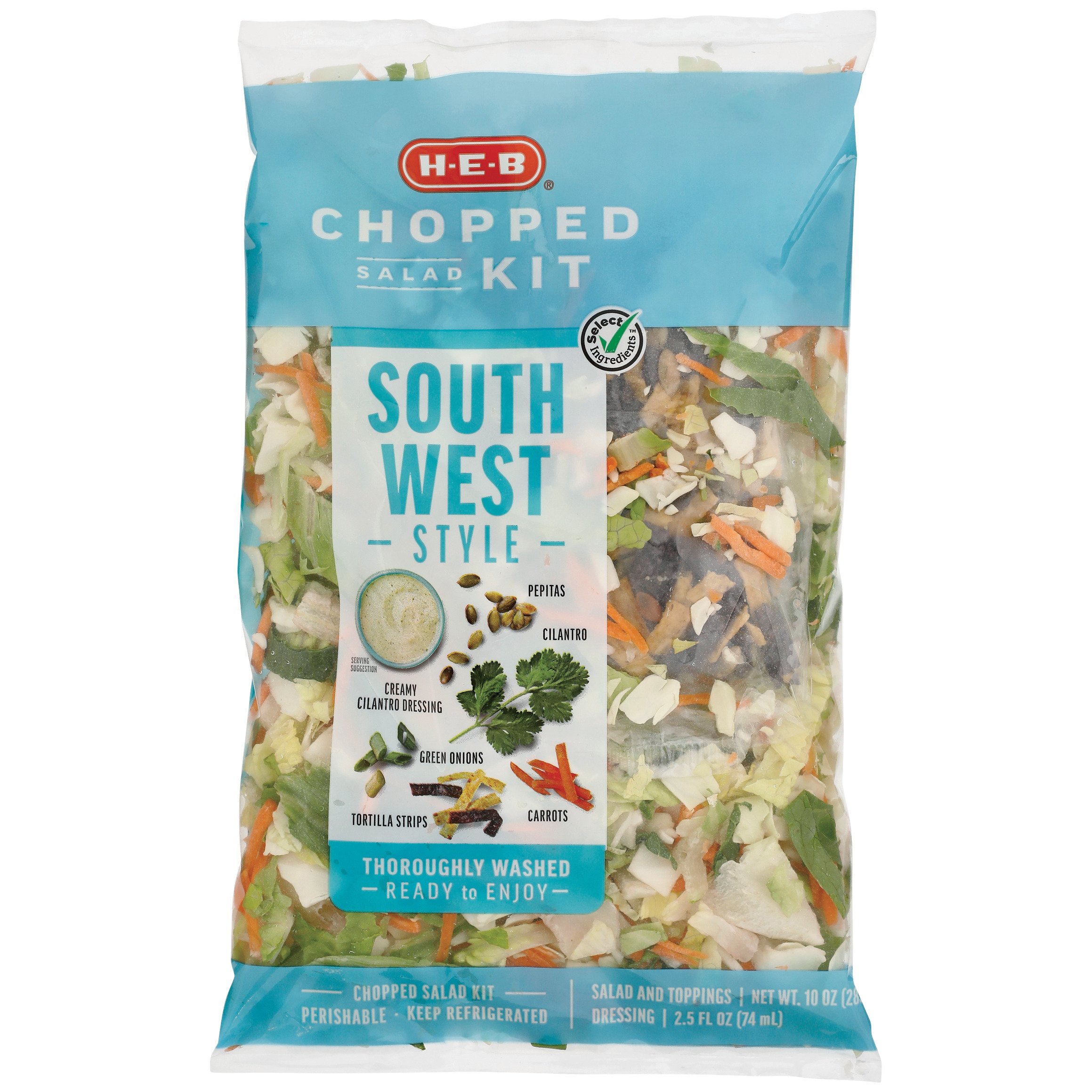 H-E-B Chopped Salad Kit - Southwest