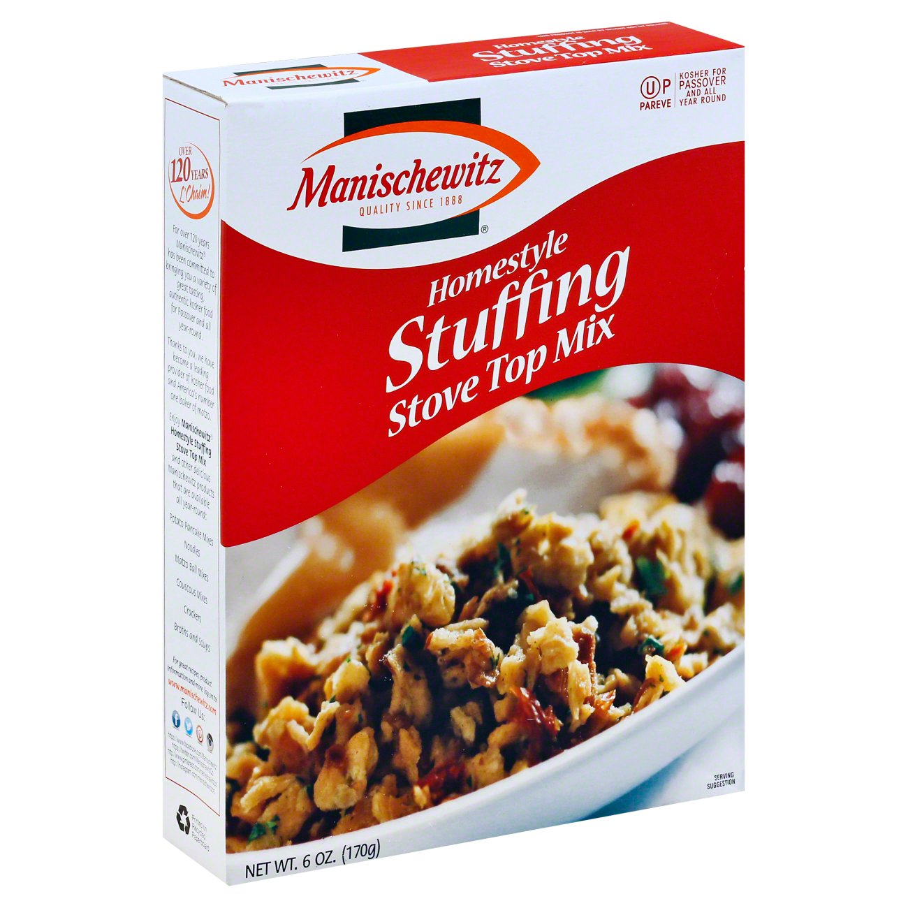Manischewitz Stuffing Mix Shop Breading & crumbs at HEB