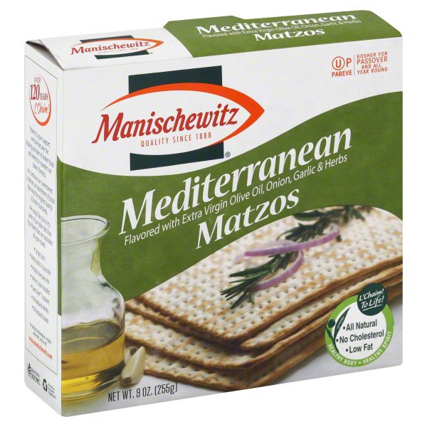 Manischewitz Mediterranean Matzo Shop Crackers & Breadsticks at HEB