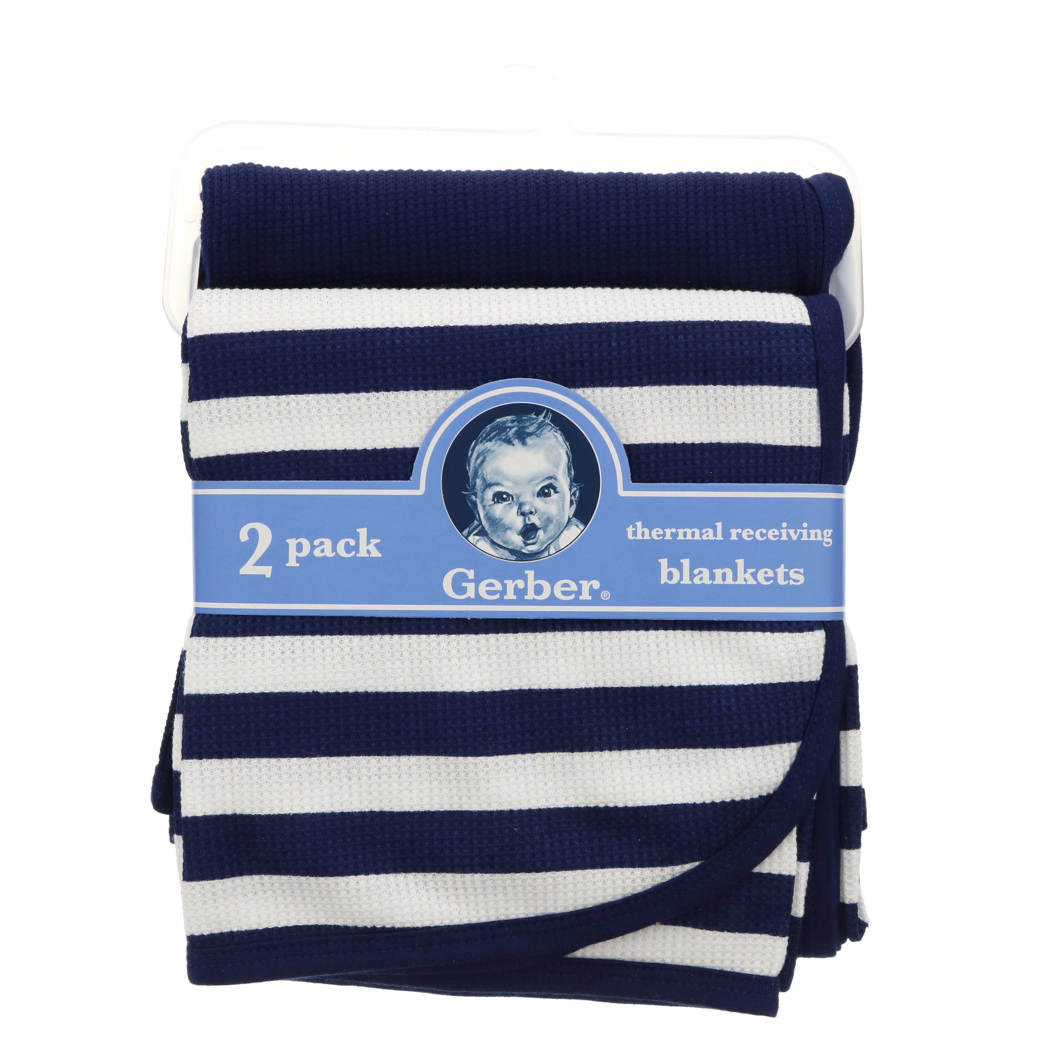 Gerber Boy Thermal Receiving Blankets, 2 PK Shop Gerber Boy Thermal Receiving Blankets, 2 PK