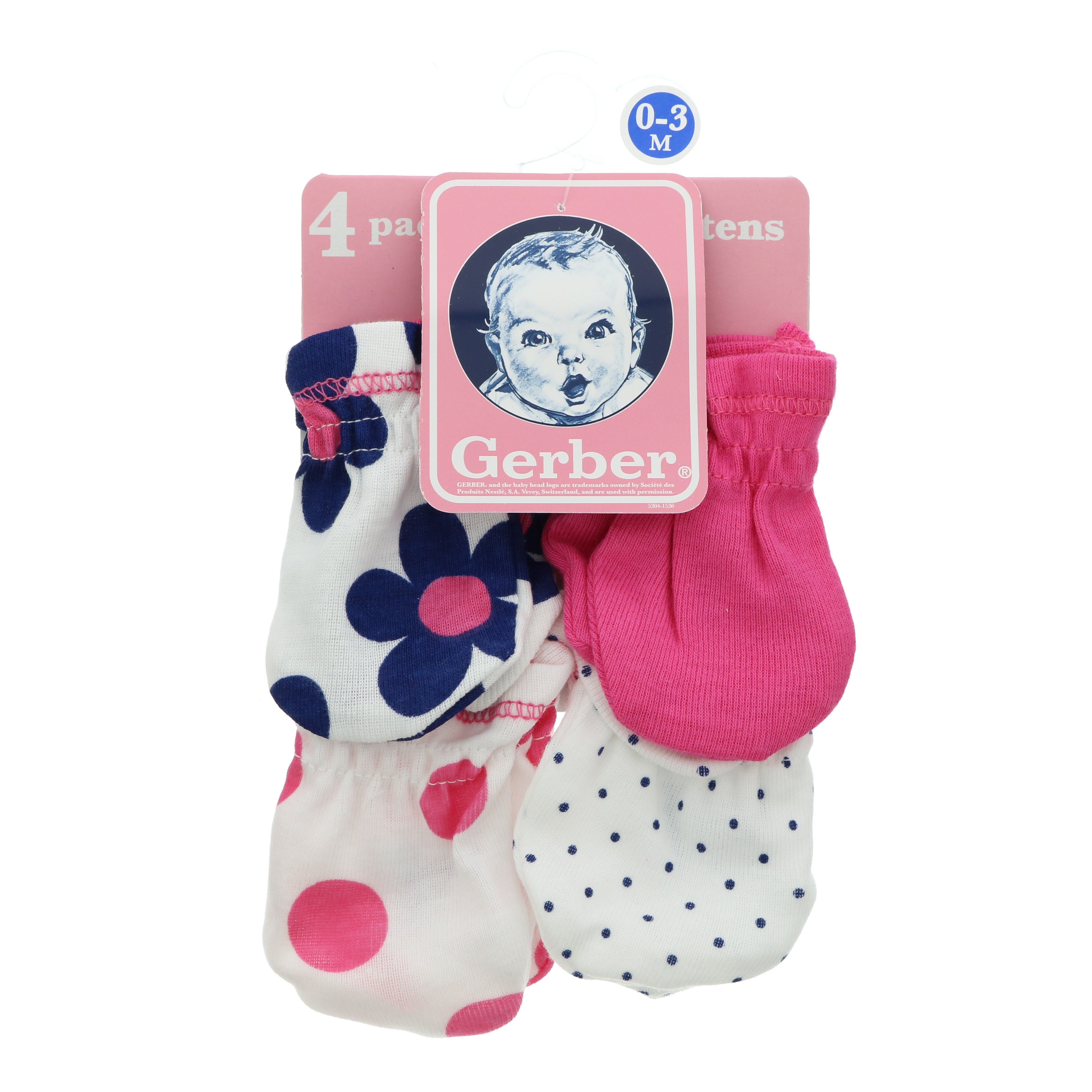 gerber baby mittens
