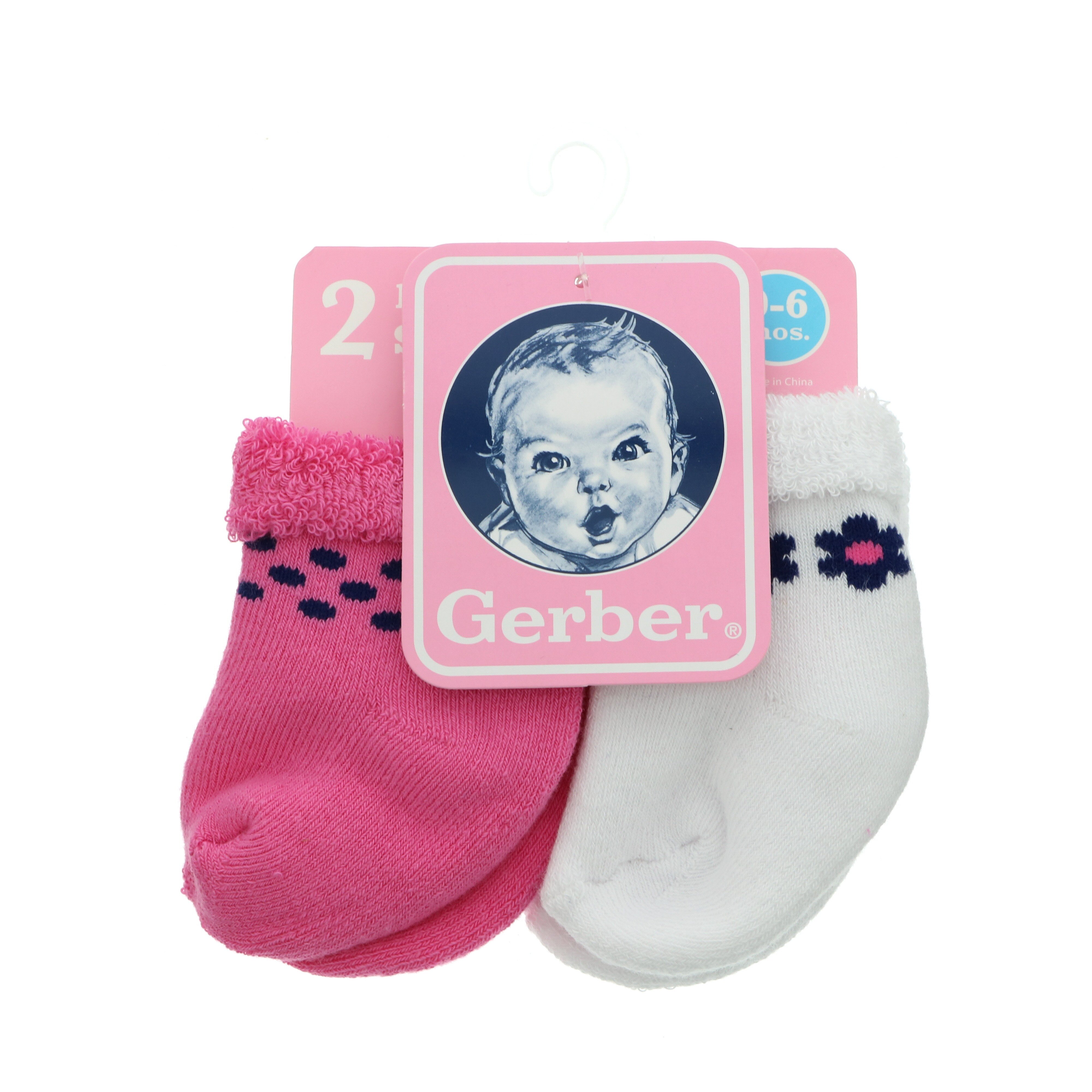 gerber baby girl socks