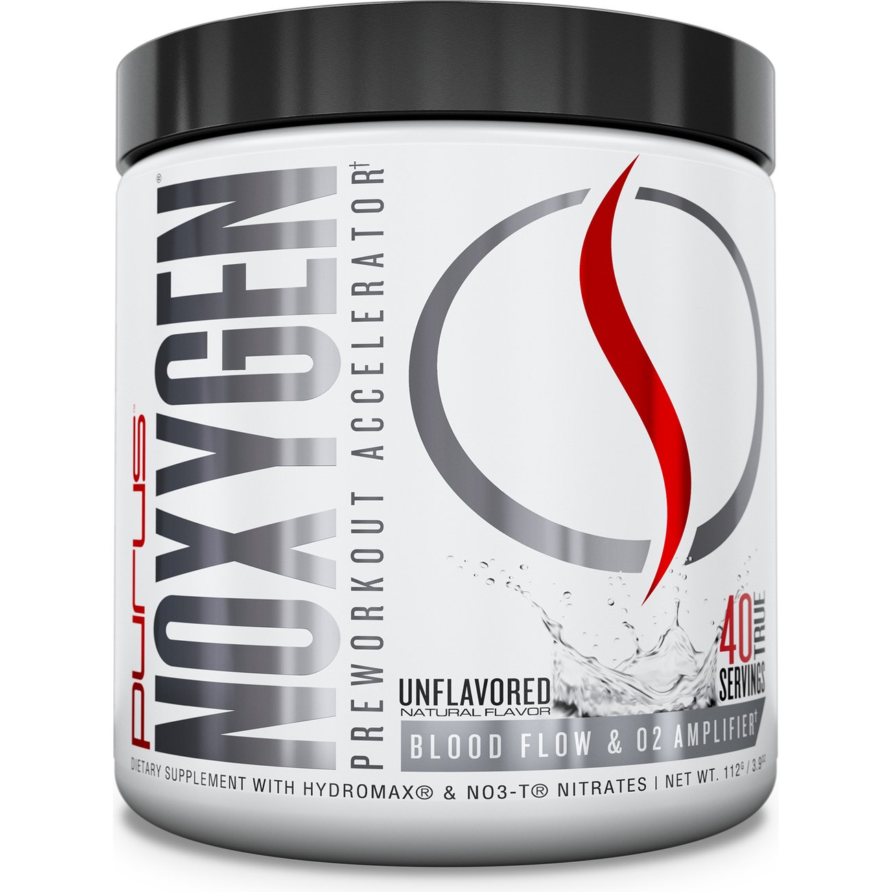 Purus NOXygen Pre-Workout Powder - Unflavored, 3.9 oz