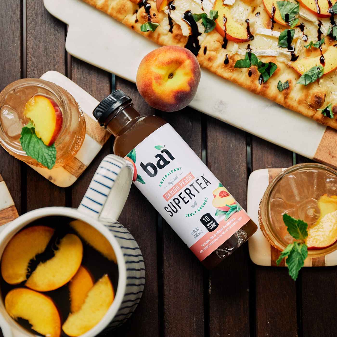Bai Antioxidant Supertea Narino Peach Tea; image 4 of 4