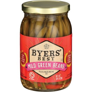 Byers' Best Mild Pickled Green Beans, 16 oz