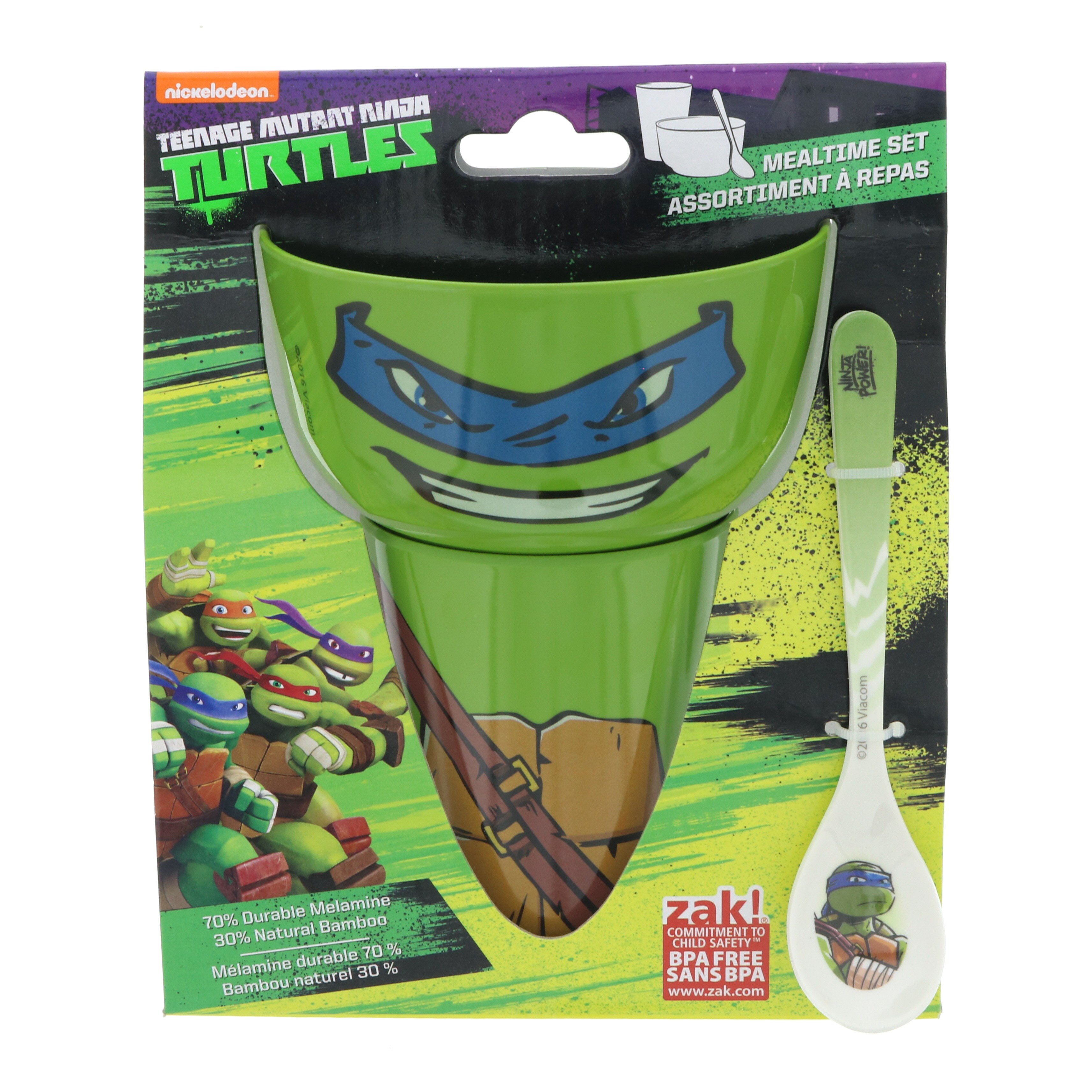 Zak! Designs Teenage Mutant Ninja Turtles Reusable Water Bottle - Shop Cups  at H-E-B