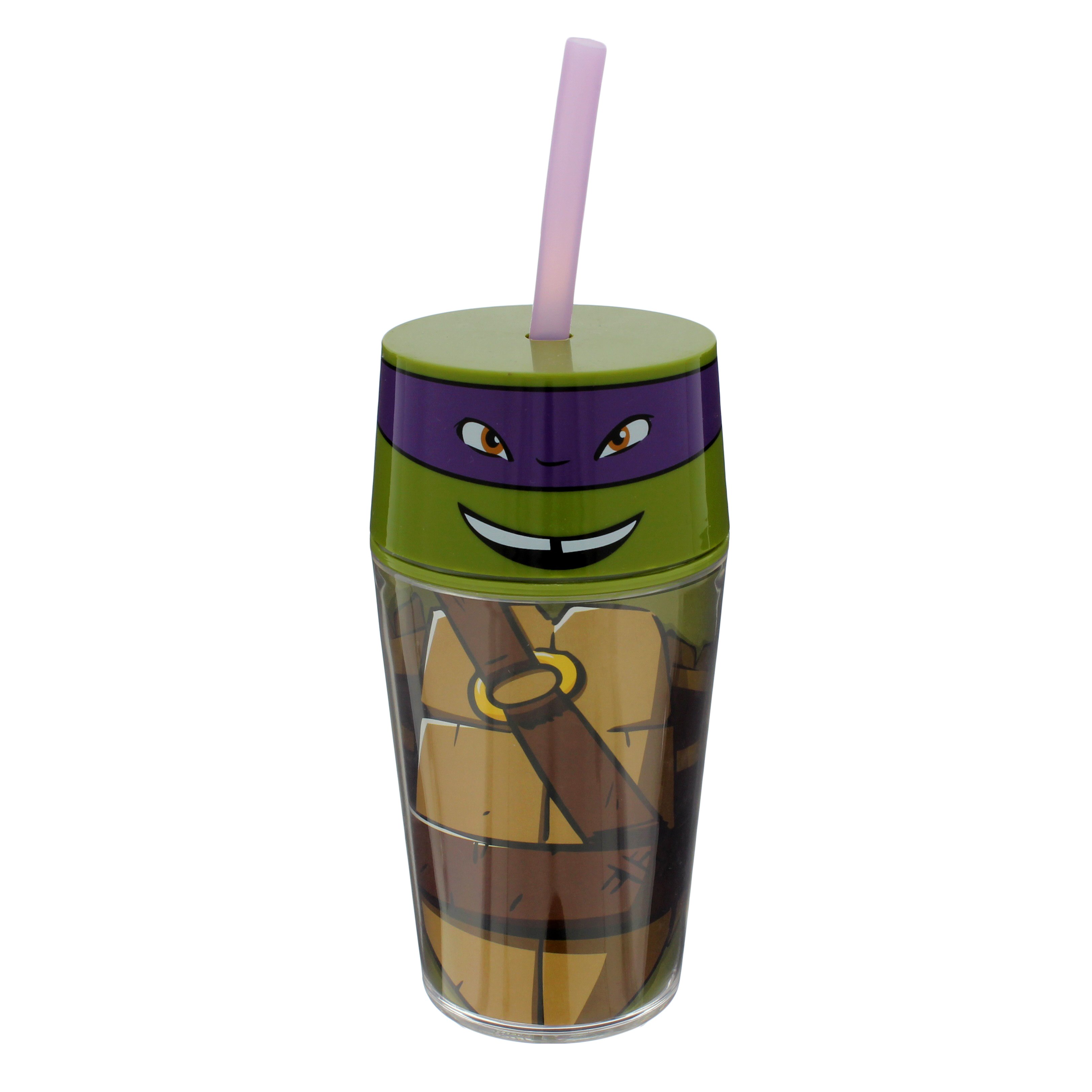 Zak! Ninja Turtles 14oz Insulated Tumbler with Straw Donatello Shop