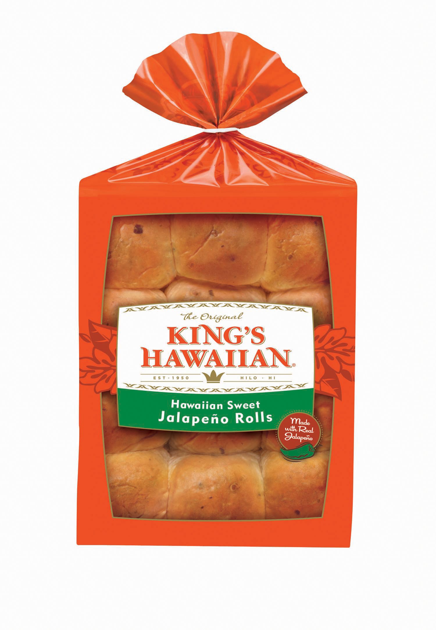 King's Hawaiian Sweet Jalapeno Rolls Shop Bread at HEB