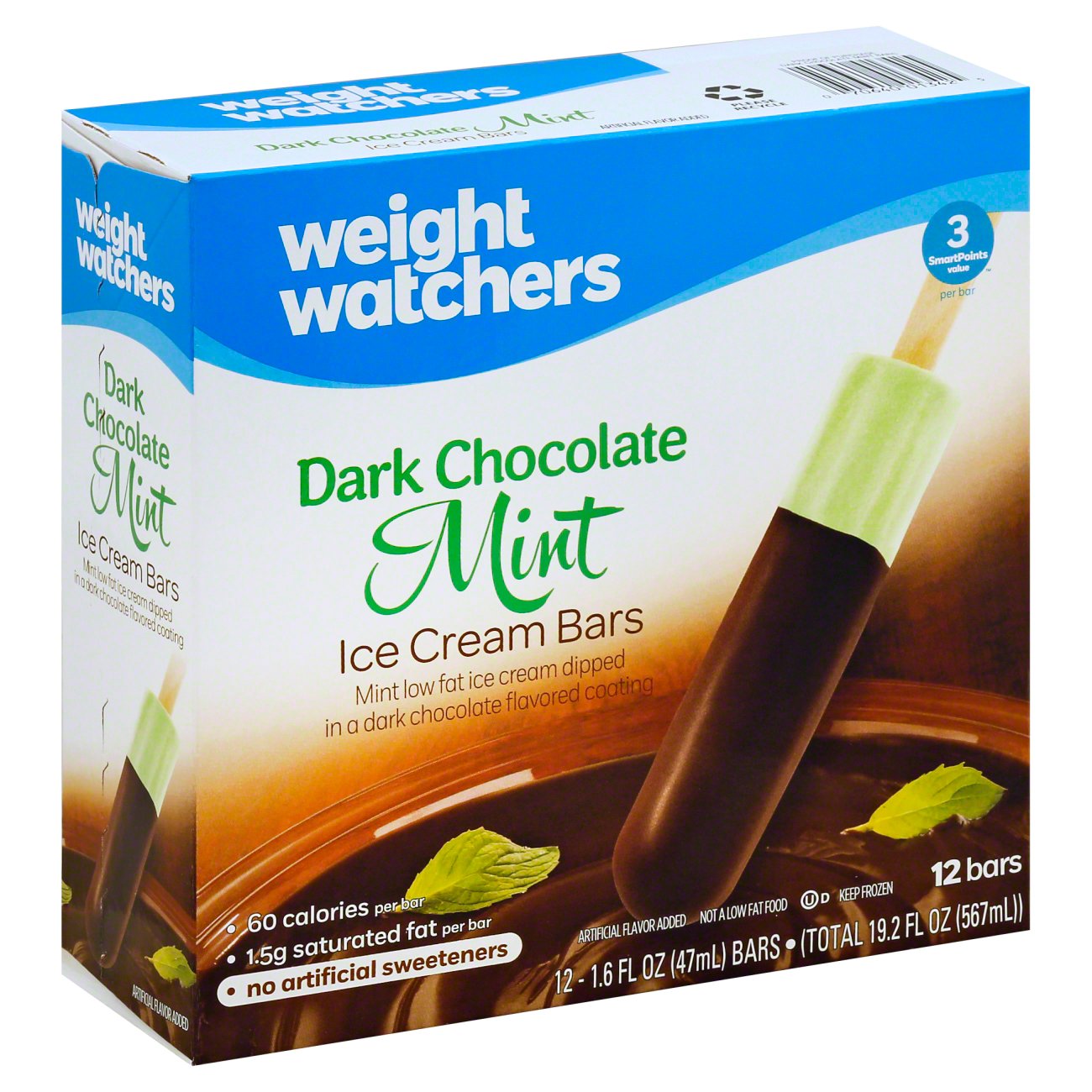Weight Watchers Dark Chocolate Mint Ice Cream Bars Shop Bars & Pops