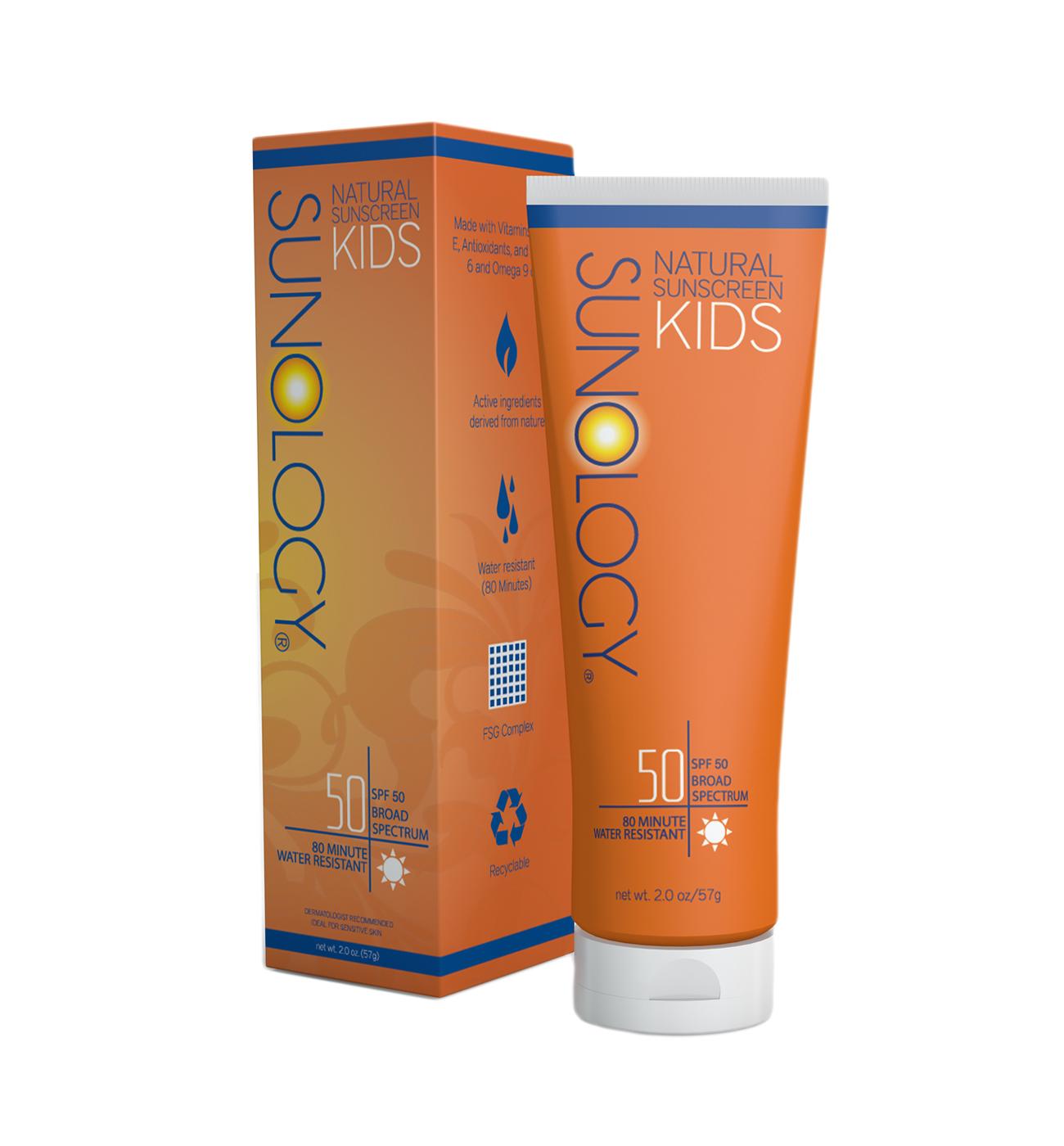 Sunology Natural Sunscreen Kids SPF 50 Lotion; image 1 of 2