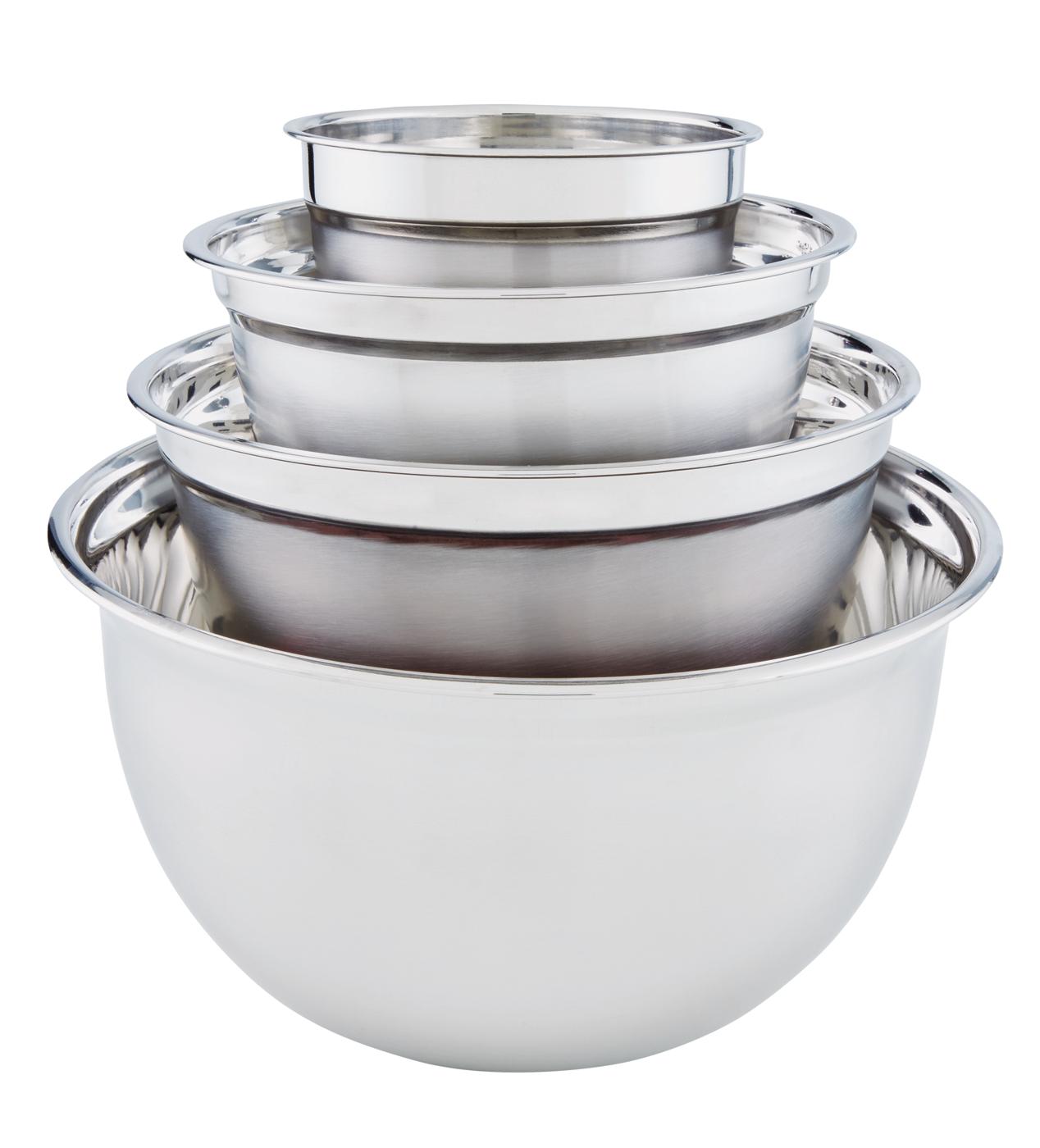 Inox Kitchenware Stainless Steel Mixing Bowl Set - Shop Utensils ...