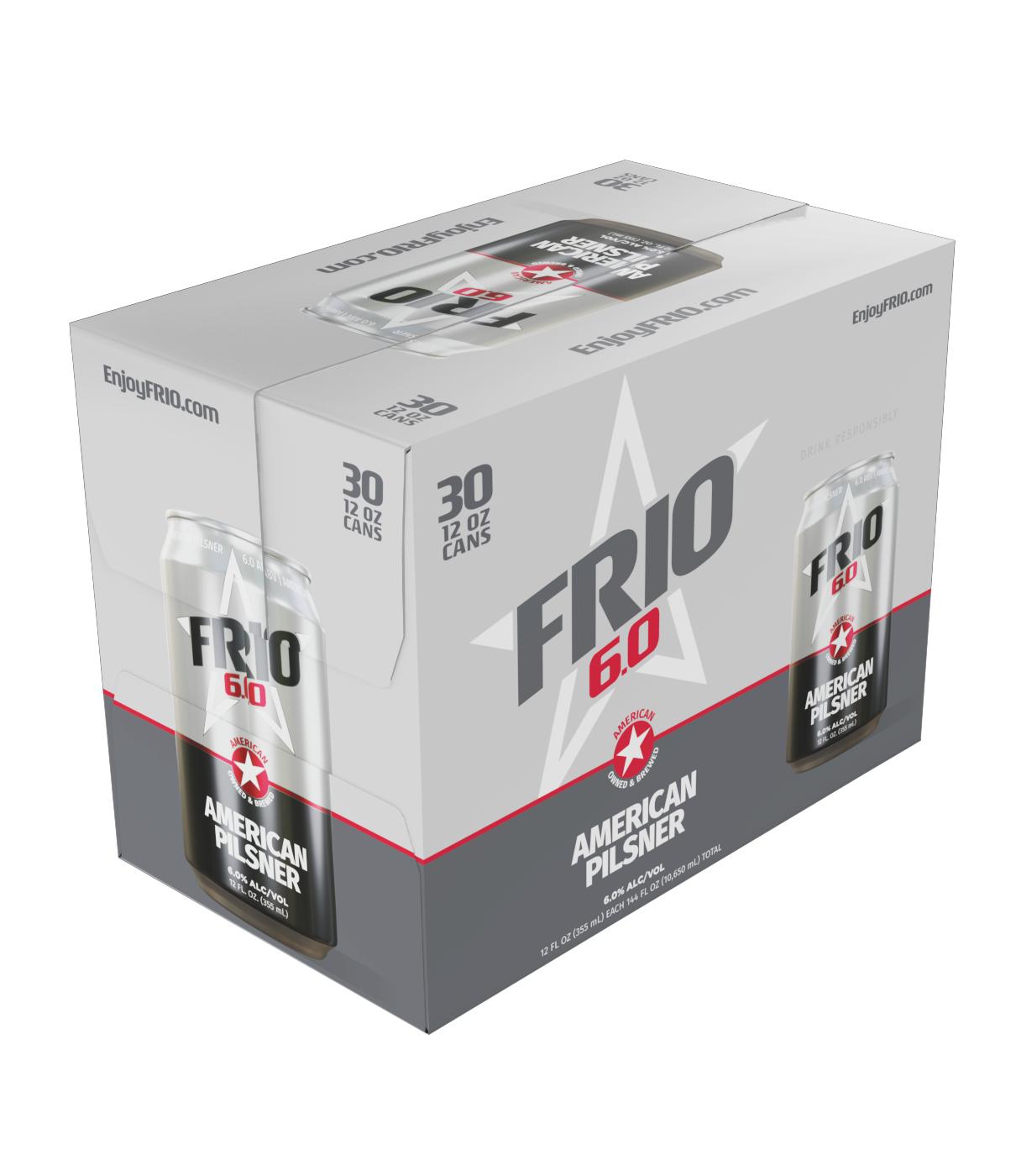 Frio 6.0 Beer 12 oz Cans; image 1 of 2