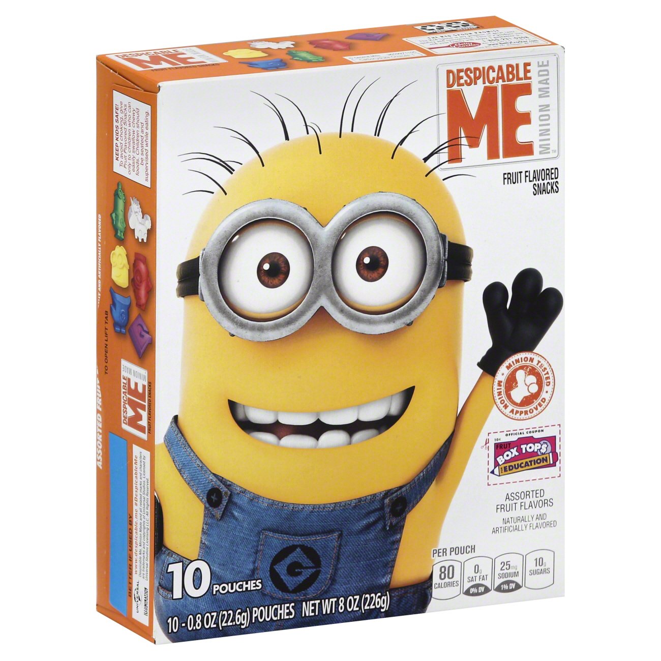 Minions Lunch Box with fruit snack 50g
