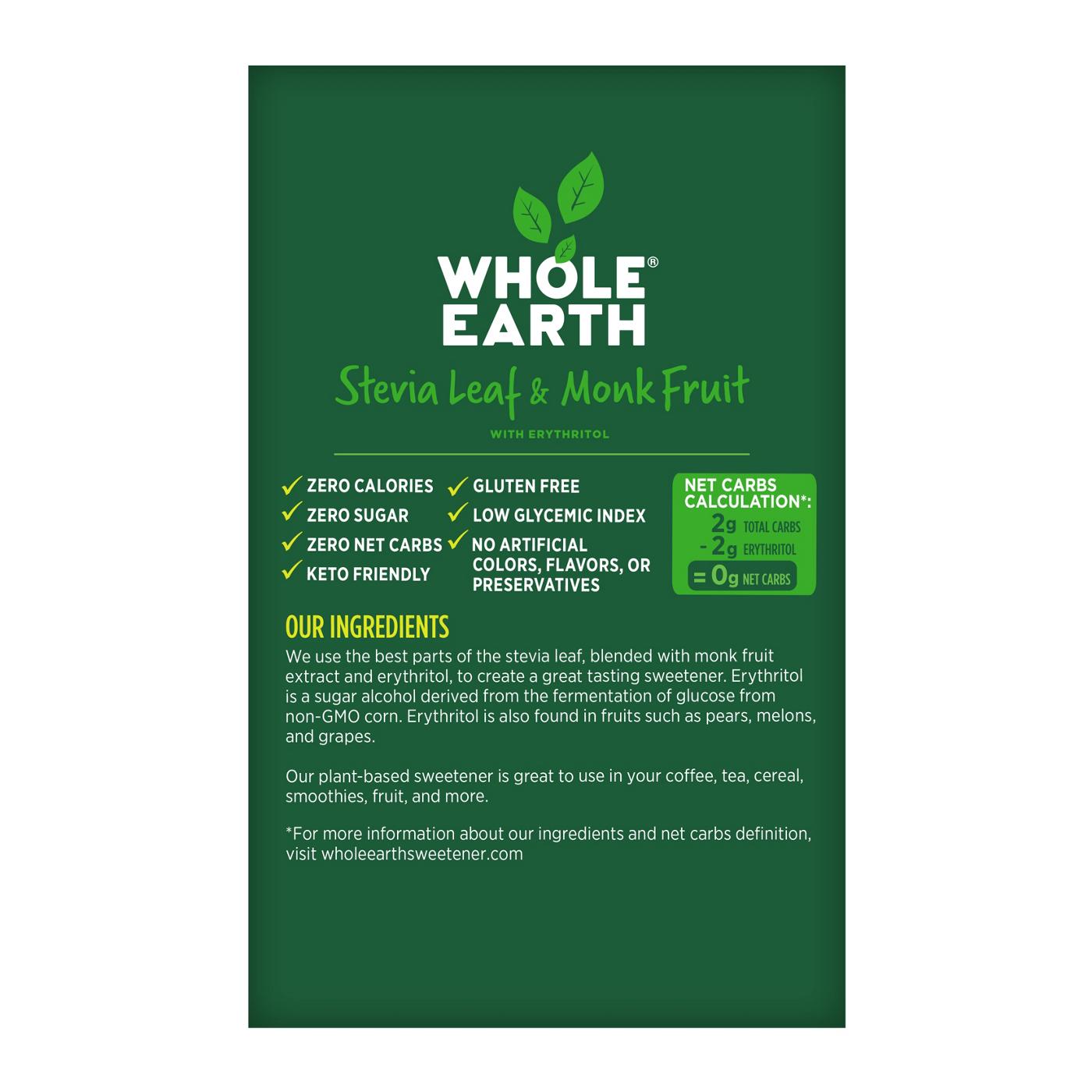 Whole Earth Plant-Based Zero Calorie Sweetener; image 2 of 2