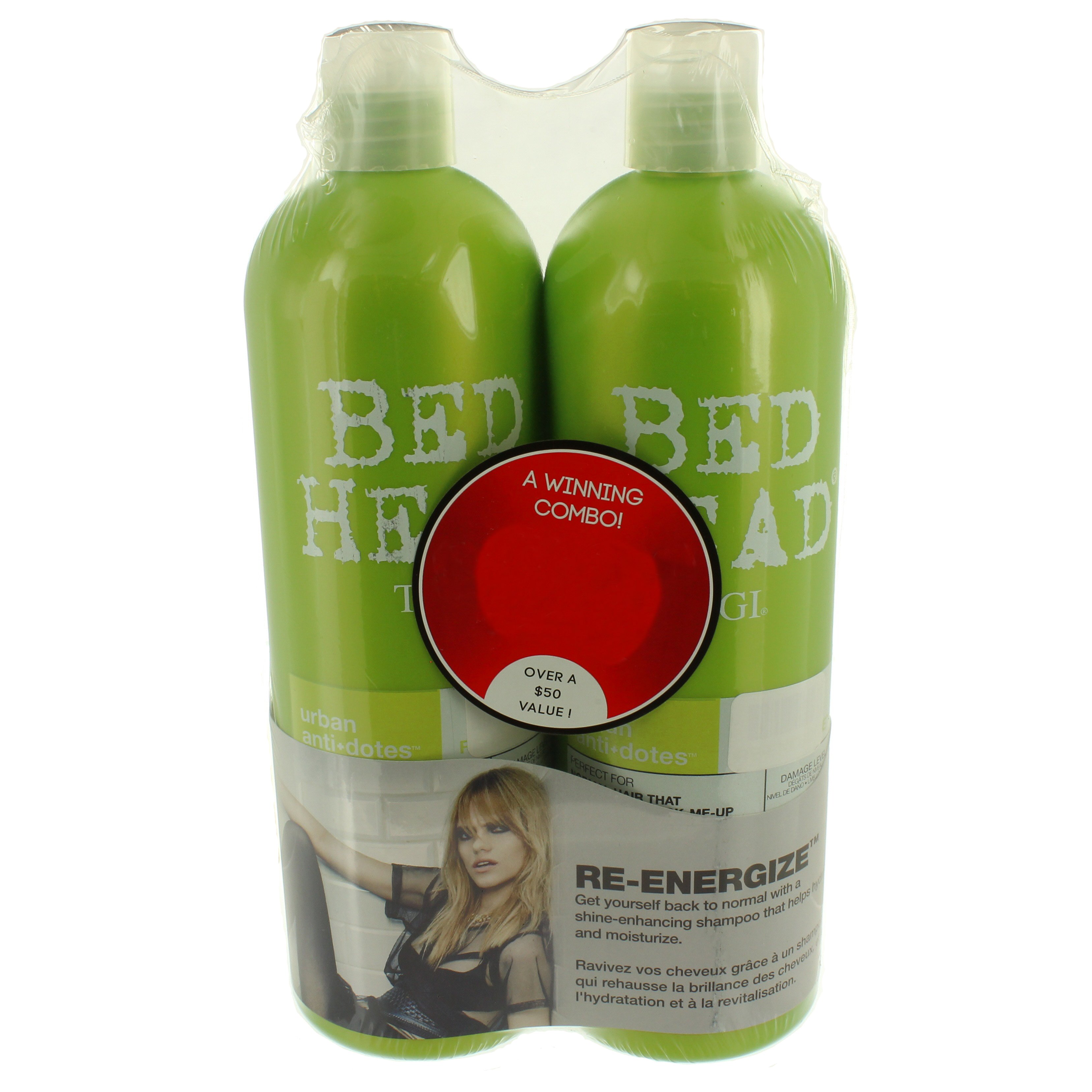 TIGI Bed Head Re-Energize Shampoo & Conditioner