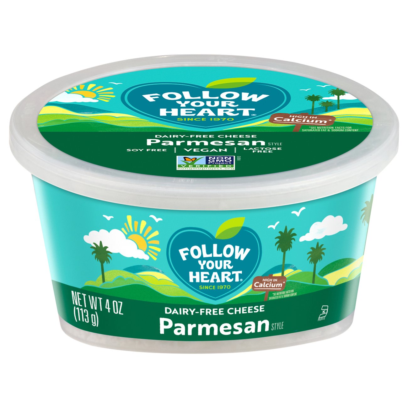 Follow Your Heart DairyFree Parmesan Style Shredded Cheese Alternative Shop Cheese at HEB