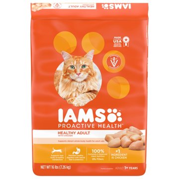 IAMS Proactive Health Adult Healthy Dry Cat Food - Chicken Cat Kibble