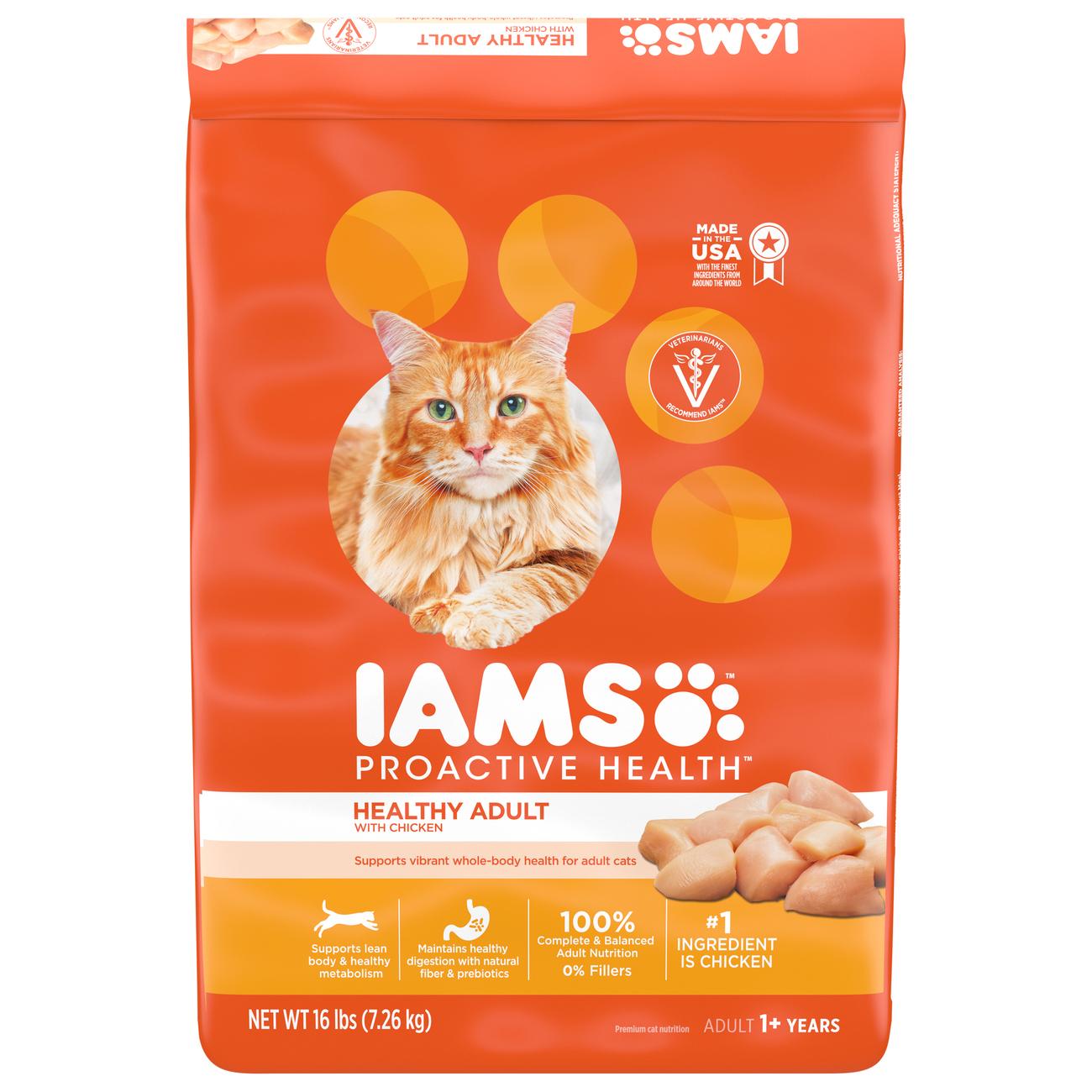 IAMS ProActive Health Healthy Original Adult Dry Cat Food; image 1 of 4