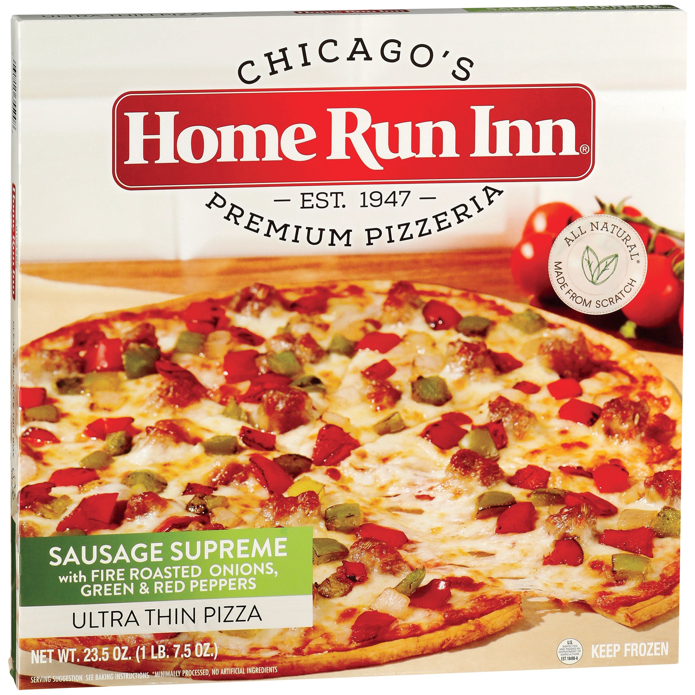 Home Run Inn Ultra Thin Crust Frozen Pizza - Sausage Supreme - Shop