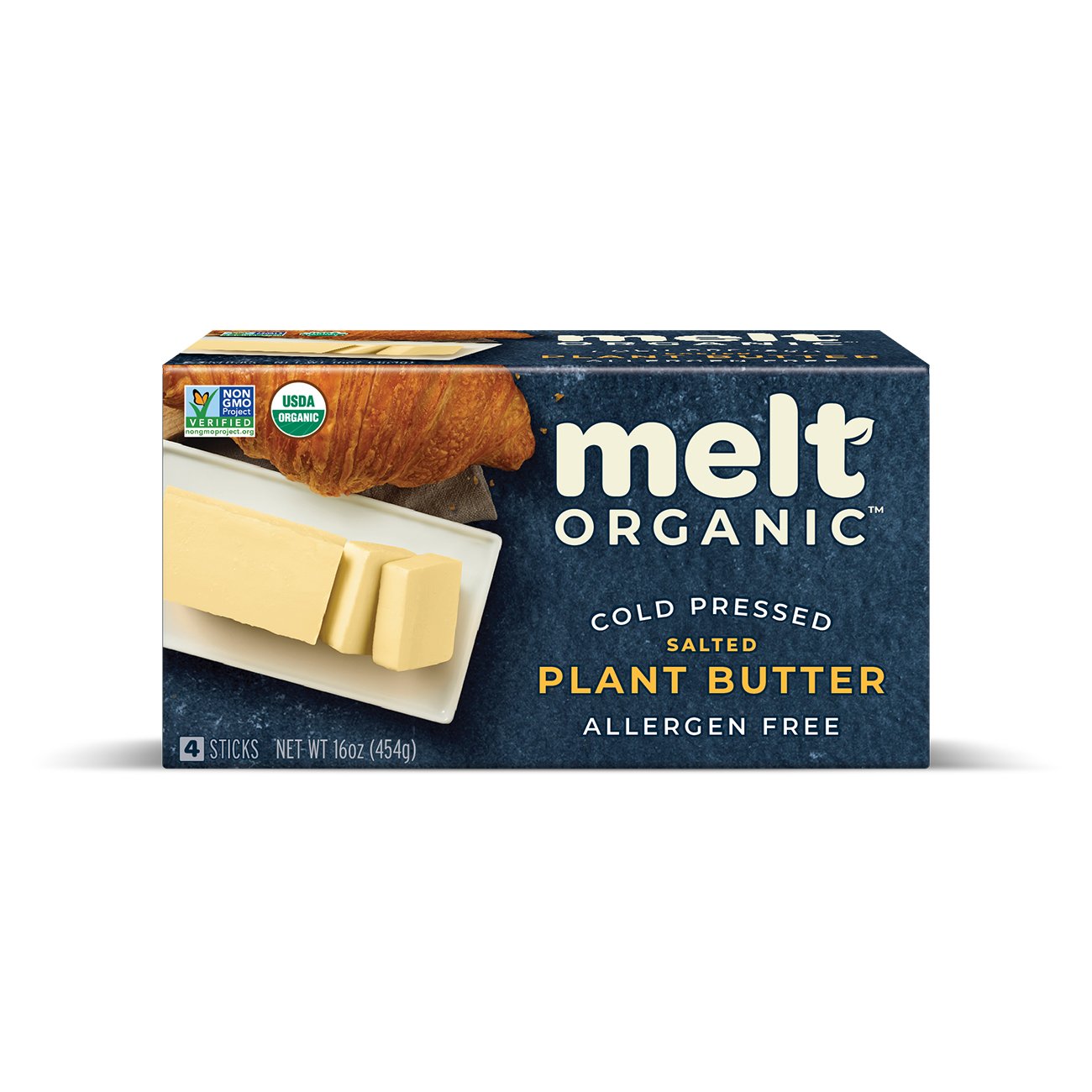 Melt Organic Unsalted Butter Sticks, 22 Gram -- 12 per case