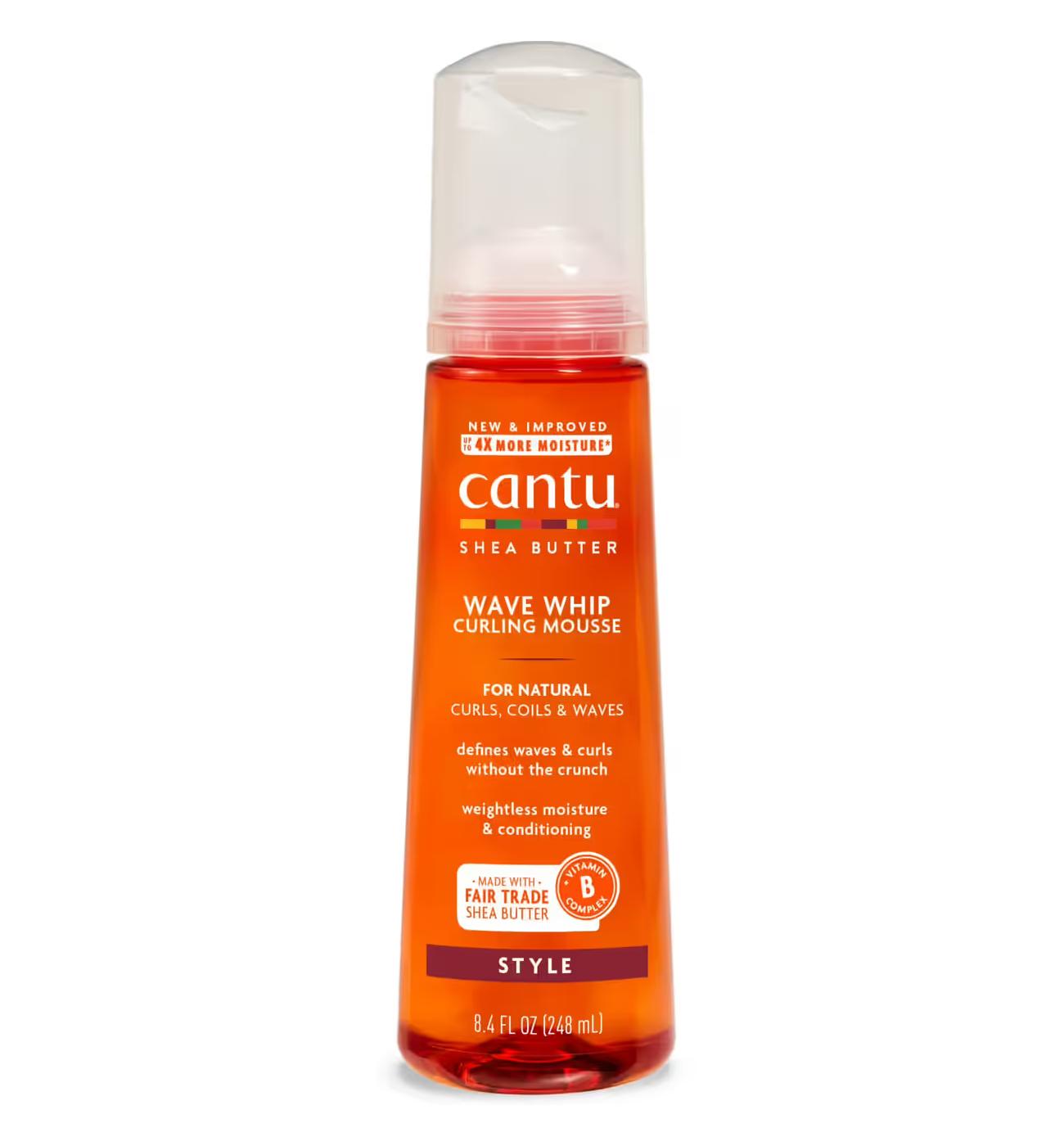 Cantu Shea Butter Wave Whip Curling Mousse 8.4Z; image 1 of 6