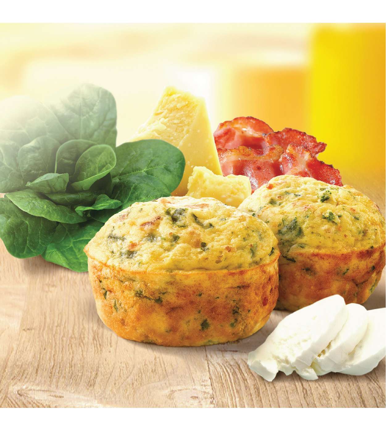 Jimmy Dean Delights Bacon & Spinach Frittatas; image 2 of 3
