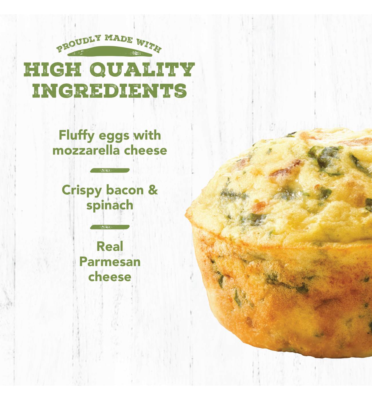 Jimmy Dean Delights Bacon & Spinach Frittatas; image 3 of 4
