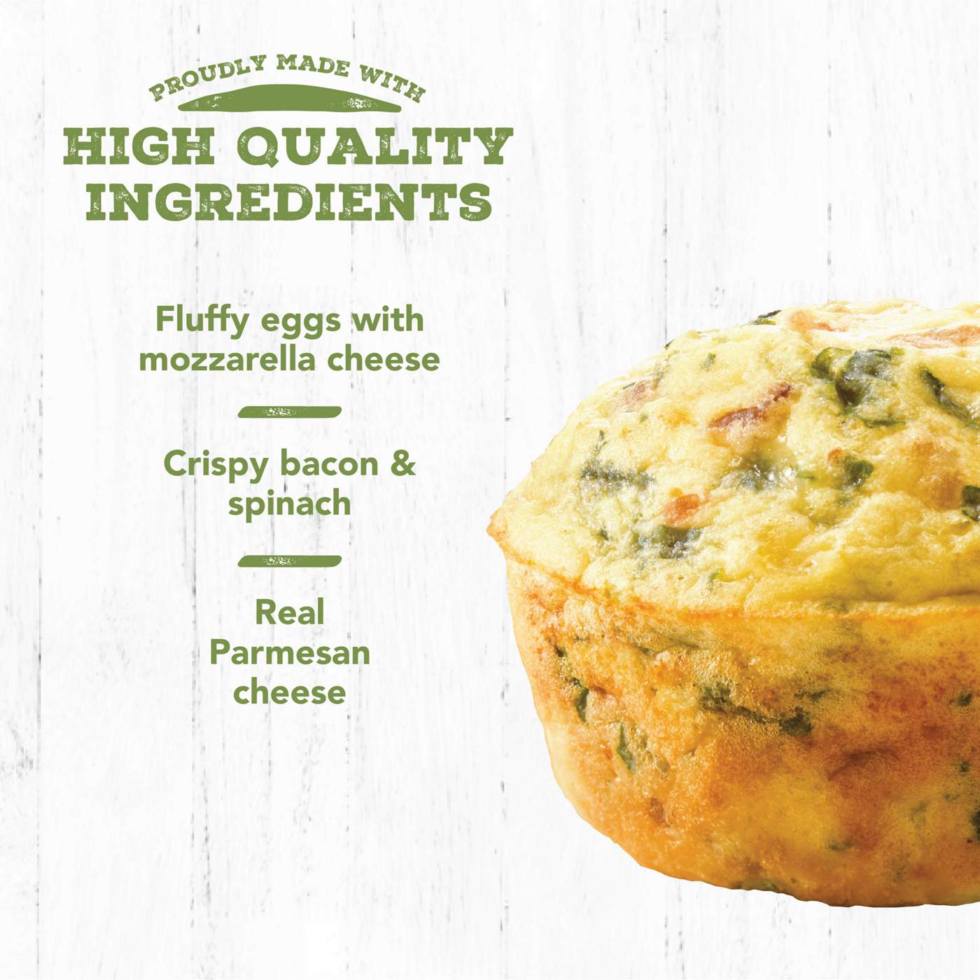 Jimmy Dean Delights Bacon & Spinach Frittatas; image 4 of 4