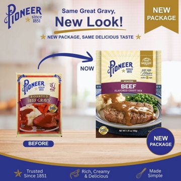 Pioneer Roasted Beef Gravy Mix, 1.41 oz