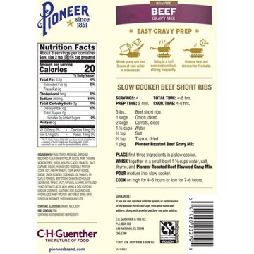 Pioneer Roasted Beef Gravy Mix, 1.41 oz