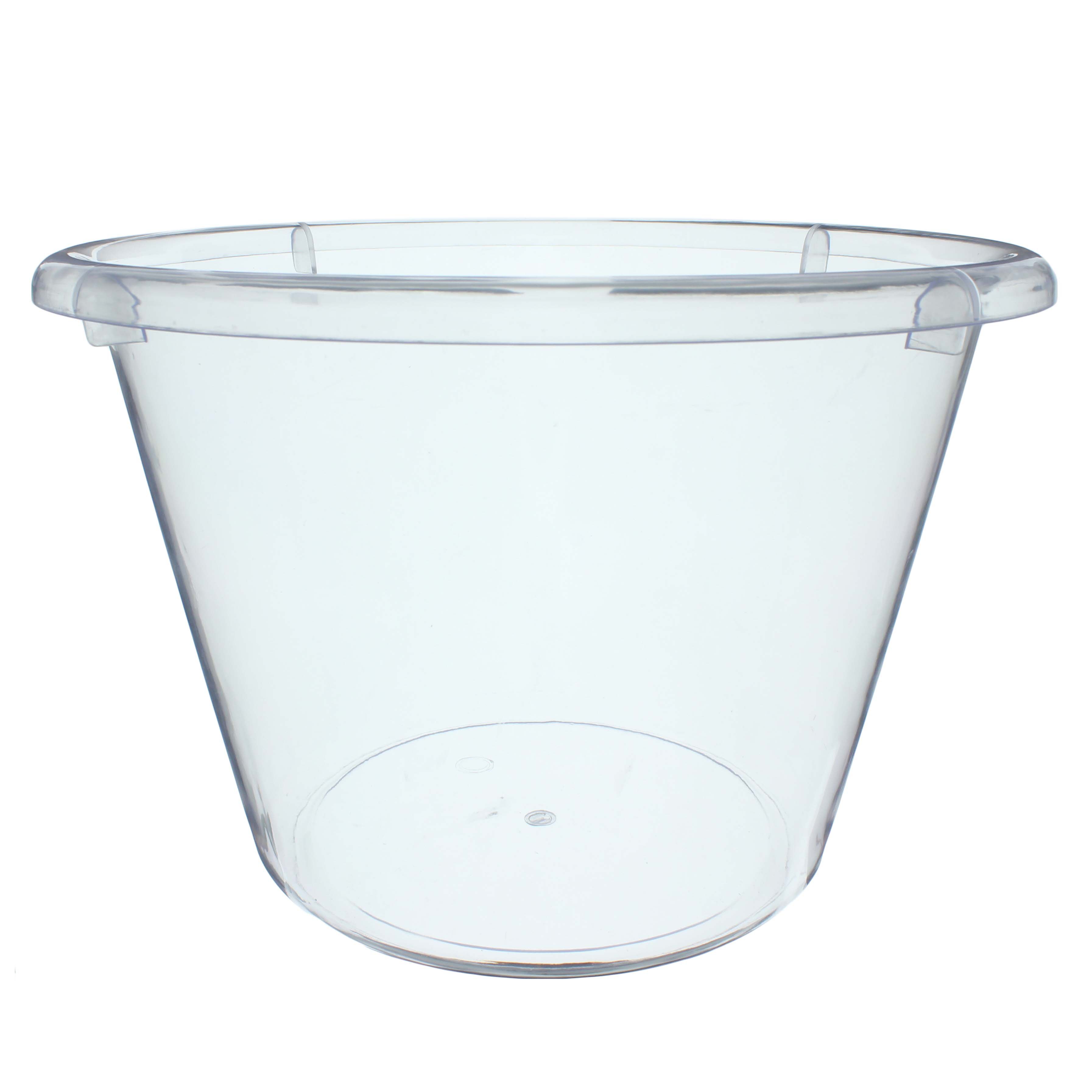Maryland Plastics Sovereign Jumbo Clear Ice Bucket Shop Bar tools at