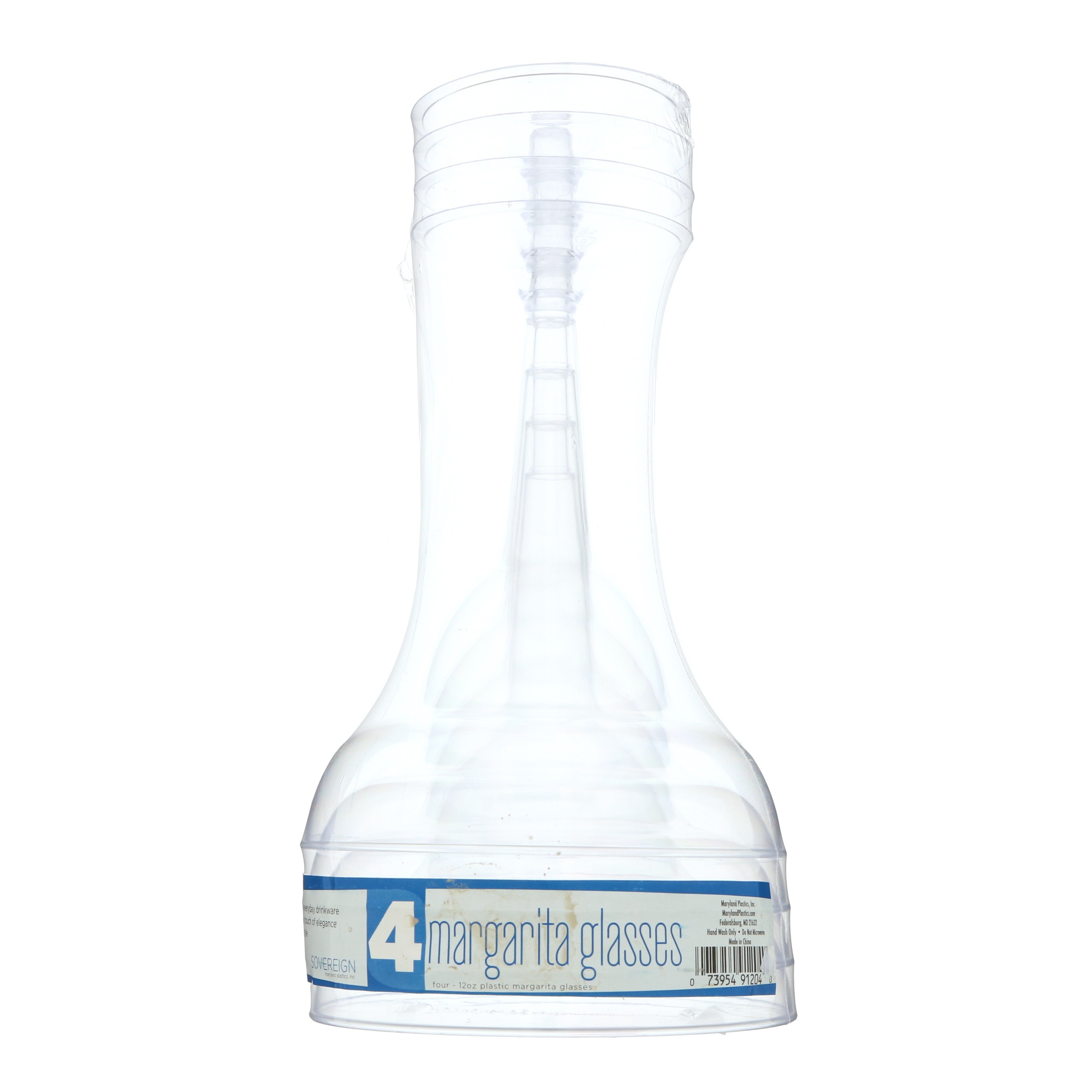 Maryland Plastics Clear 12 oz Plastic Margarita Glasses Shop