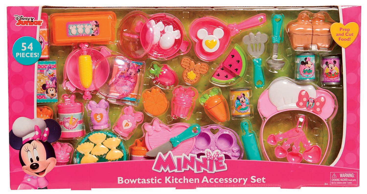 Disney Minnie Bowtastic Kitchen Accessory Set Shop Playsets at HEB