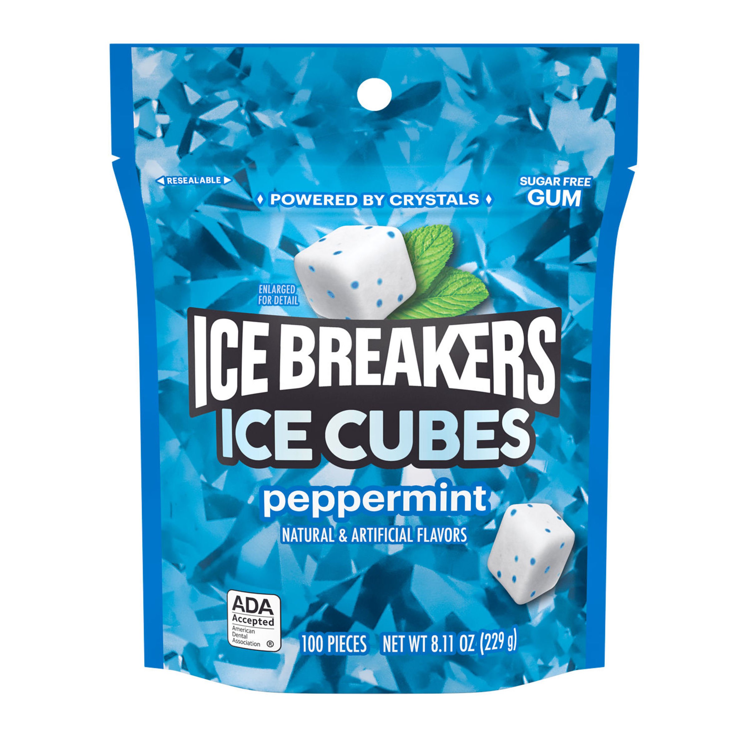 Ice Breakers Ice Cubes Peppermint Sugar Free Chewing Gum - Shop