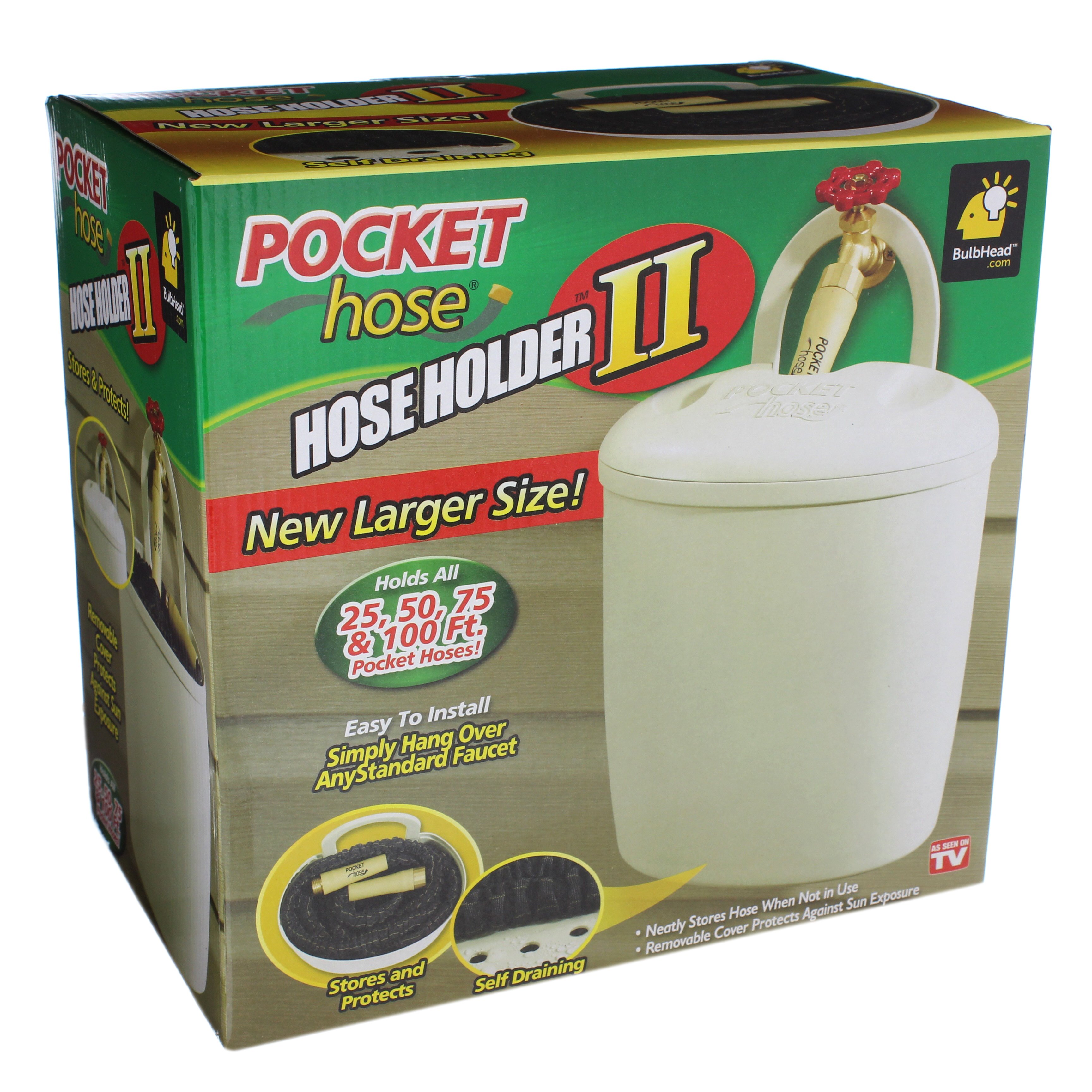 As Seen On TV Pocket Hose Holder II - Shop Hoses & Watering at H-E-B