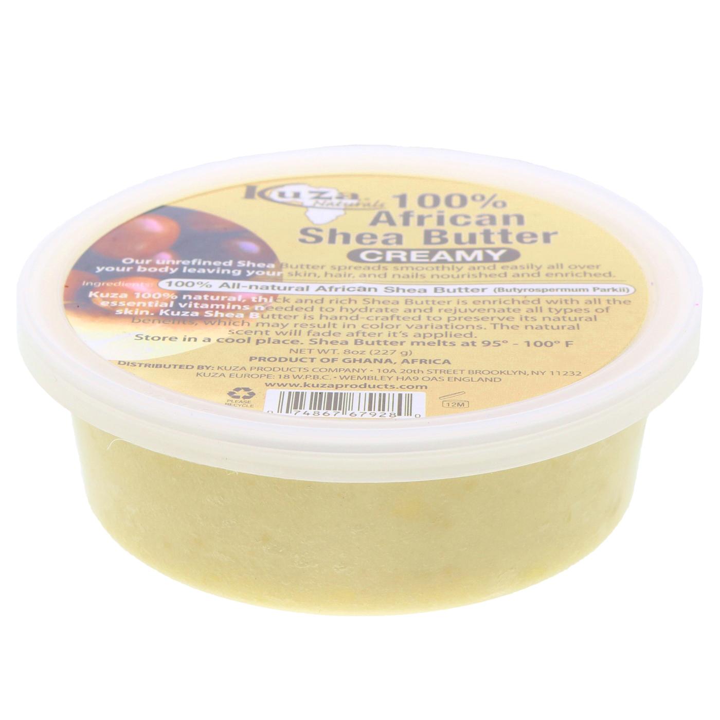 Kuza 100% African Shea Butter, Creamy; image 2 of 2