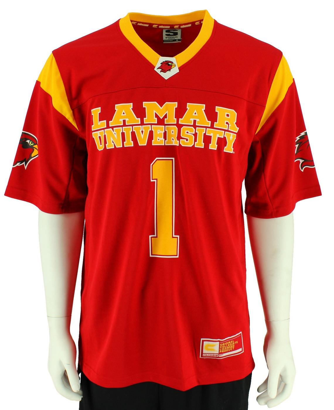 Lamar University Men's Hail Mary Jersey; image 1 of 2