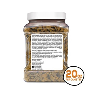 Friskies Purina Cat Treats Party Mix - Chicken Lovers Crunch, 20 oz