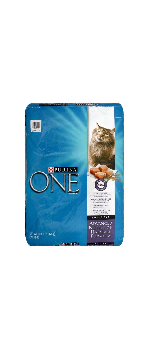 Purina ONE Purina ONE Natural Cat Food for Hairball Control, +PLUS Hairball Formula; image 2 of 7