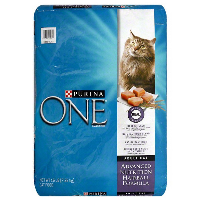 Purina ONE Hairball Formula Cat Food Shop Cats at HEB