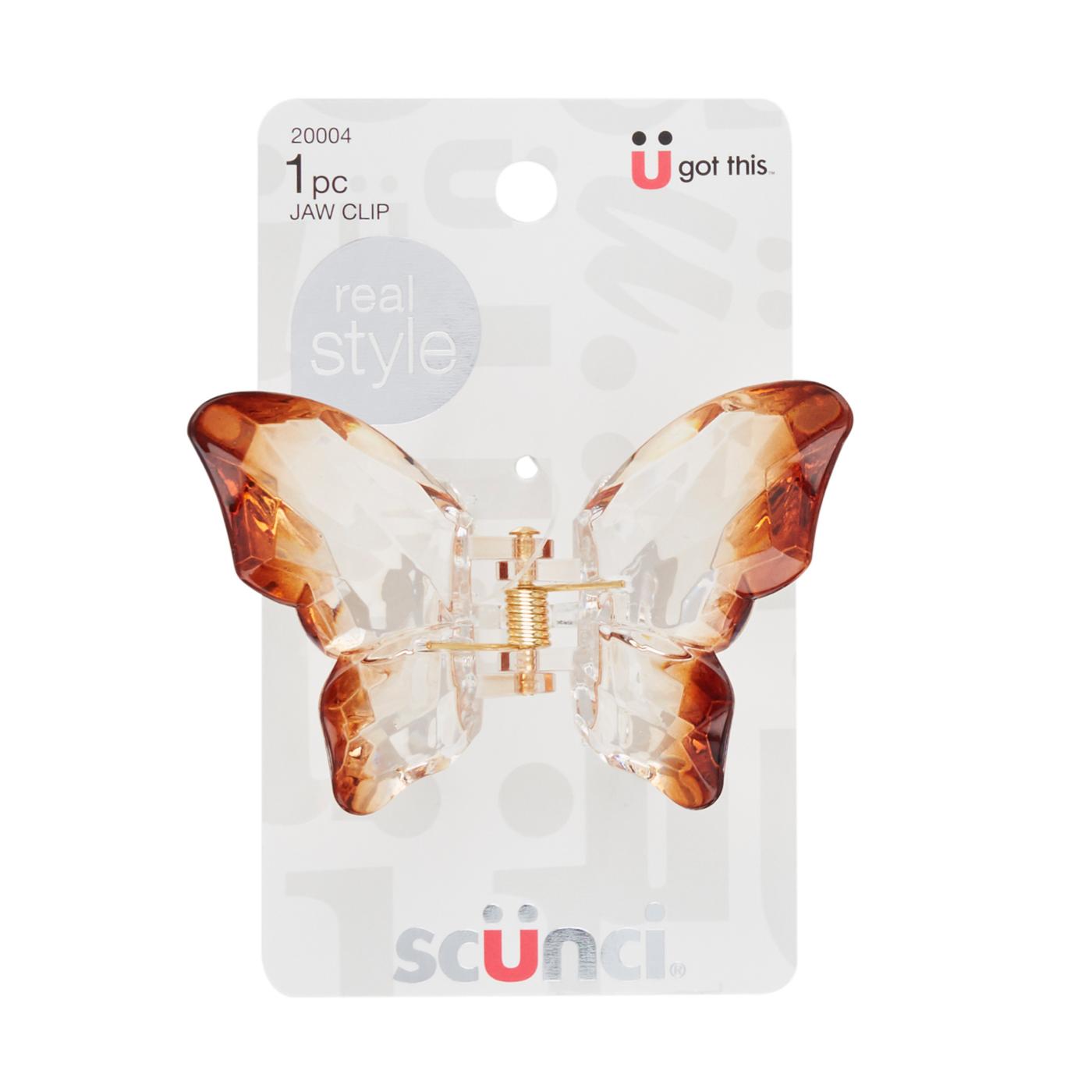 Scunci Butterfly Jaw Clip Shop Hair Accessories at HEB