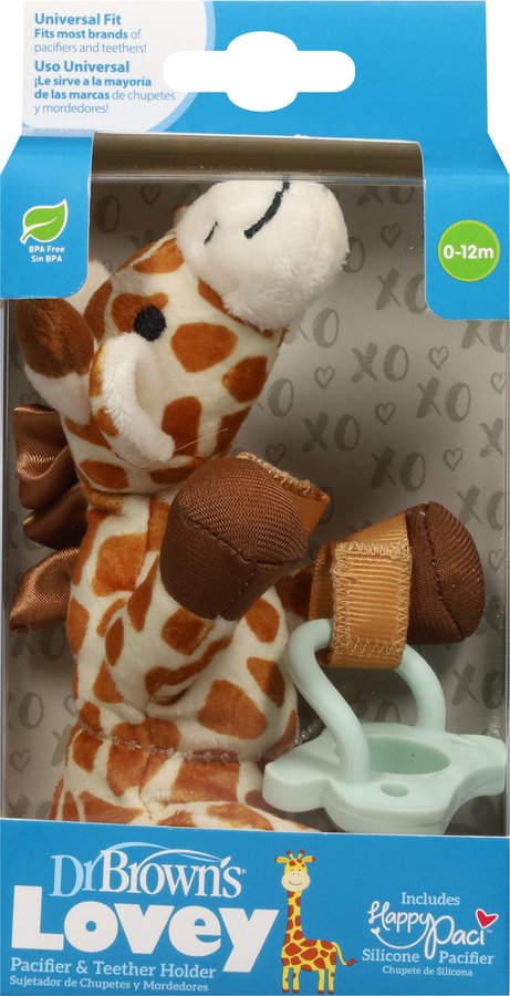 dr brown's giraffe pacifier