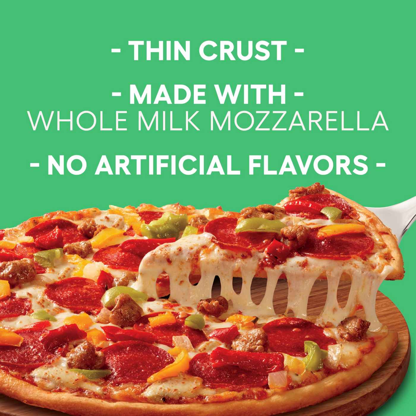 Newman's Own Thin & Crispy Supreme Frozen Pizza; image 2 of 6