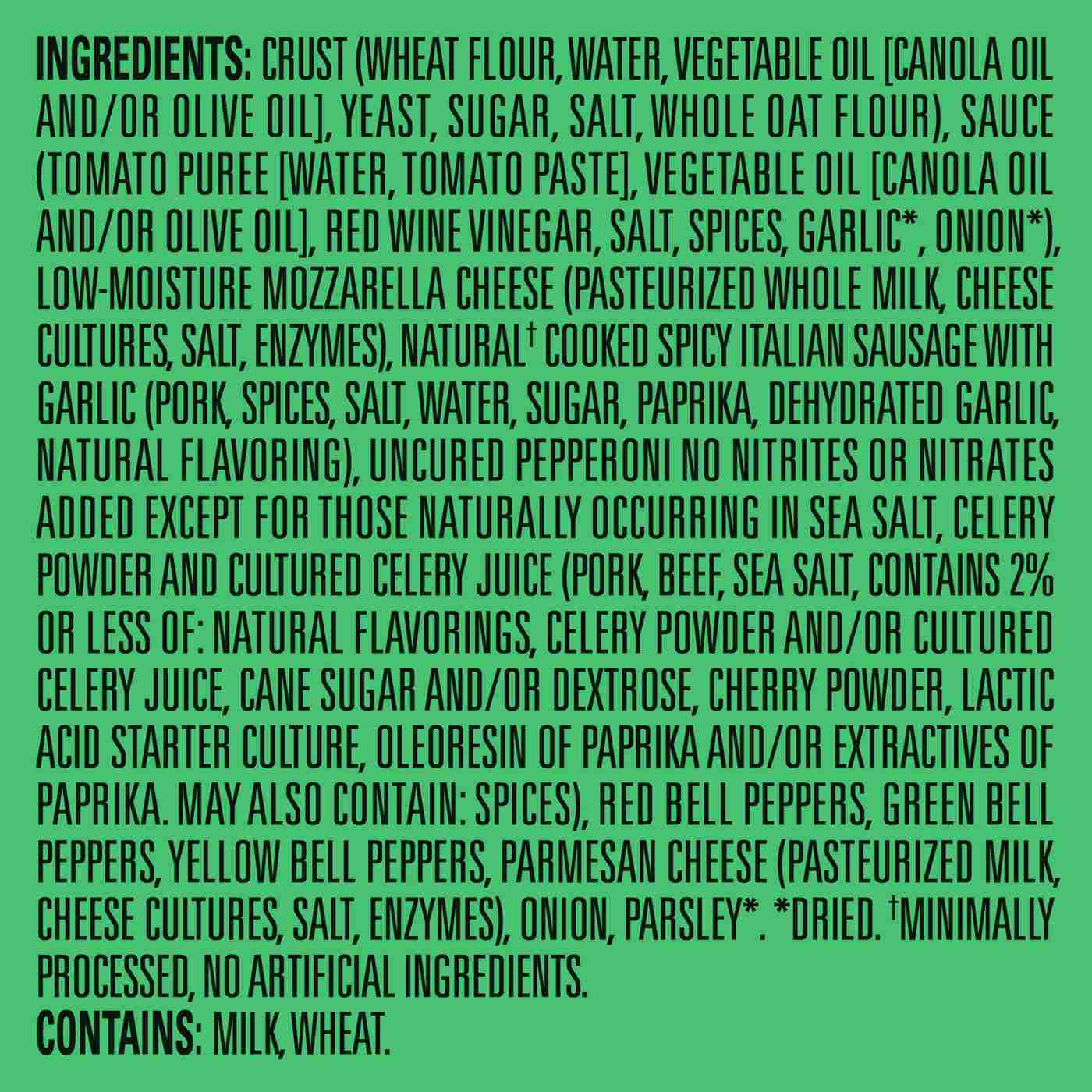 Newman's Own Thin & Crispy Supreme Frozen Pizza; image 4 of 6